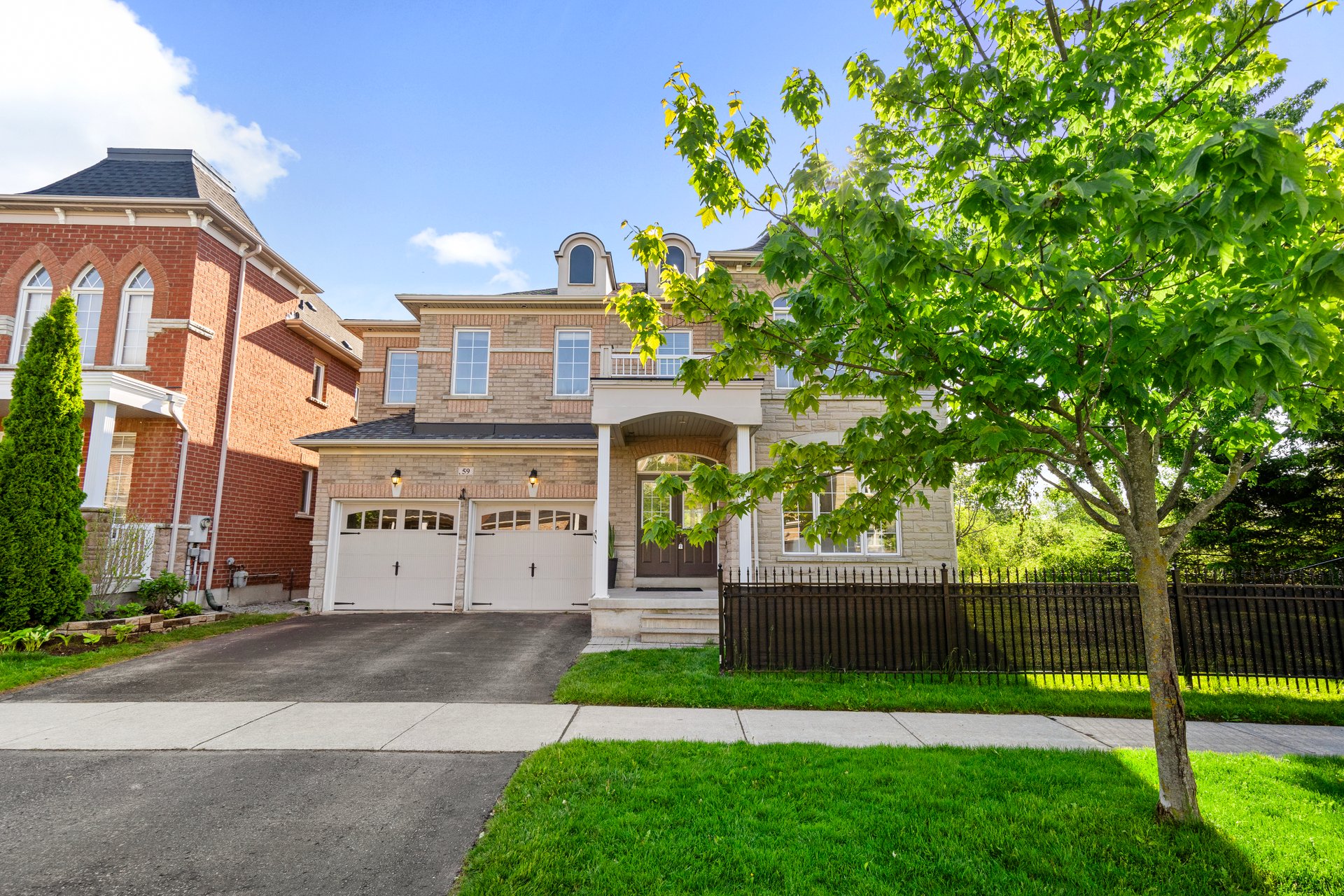 Luxury Markham home interior — bright open living space
