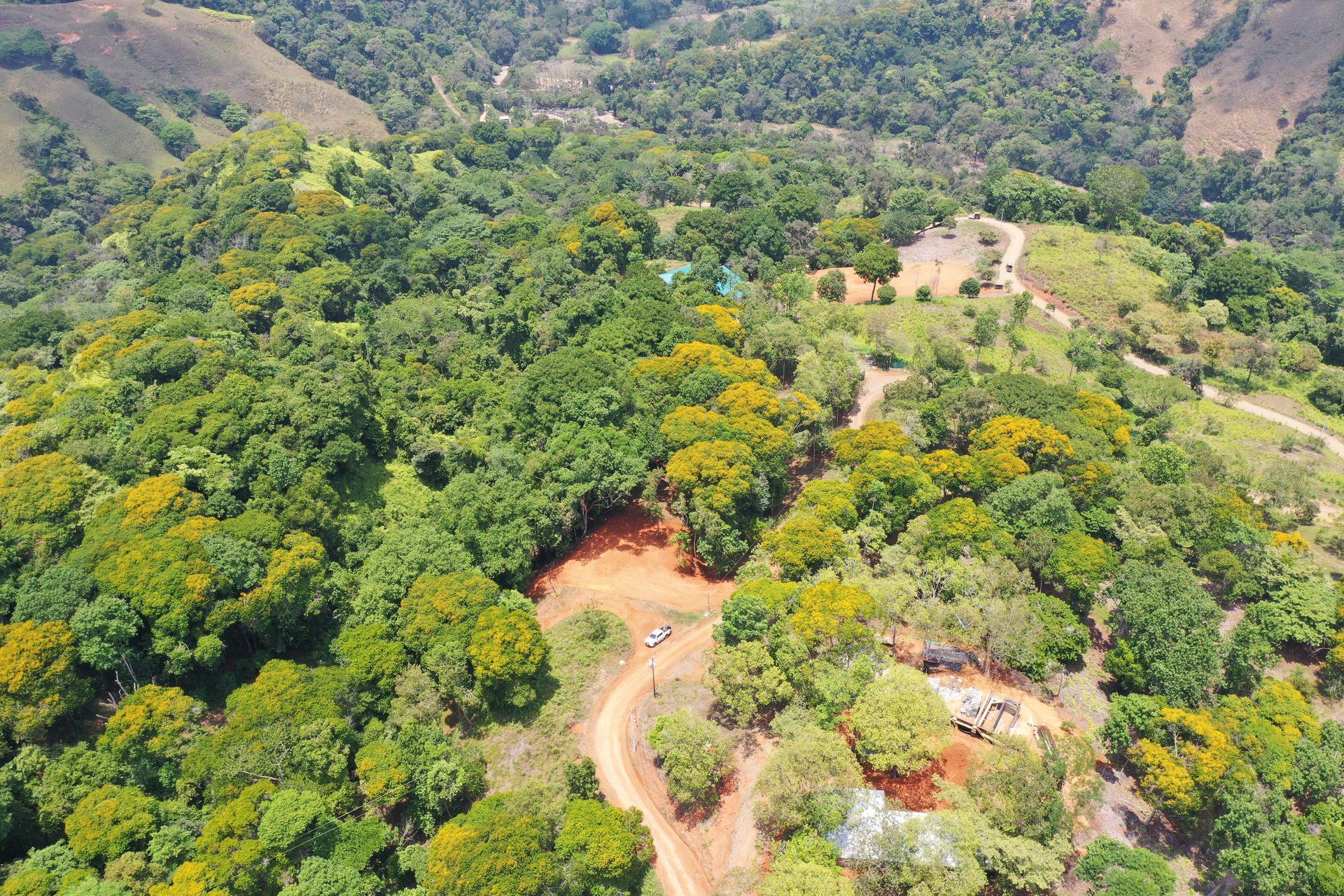 2.5 Acre Jungle and Valley View Home site in Dominical