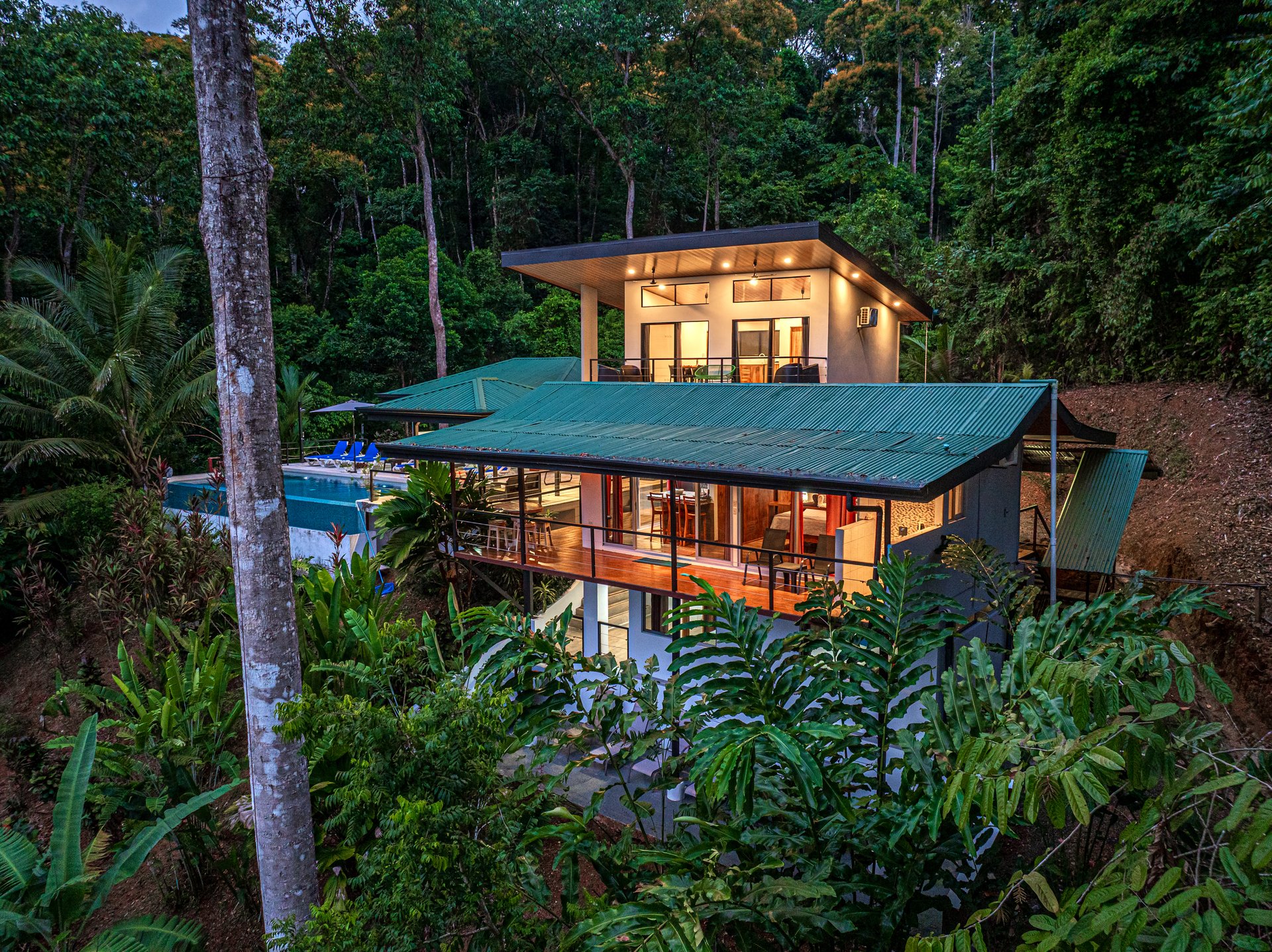 Casa OdiSea – Private Ocean View Estate with Waterfall Access in Portasol, Costa Rica