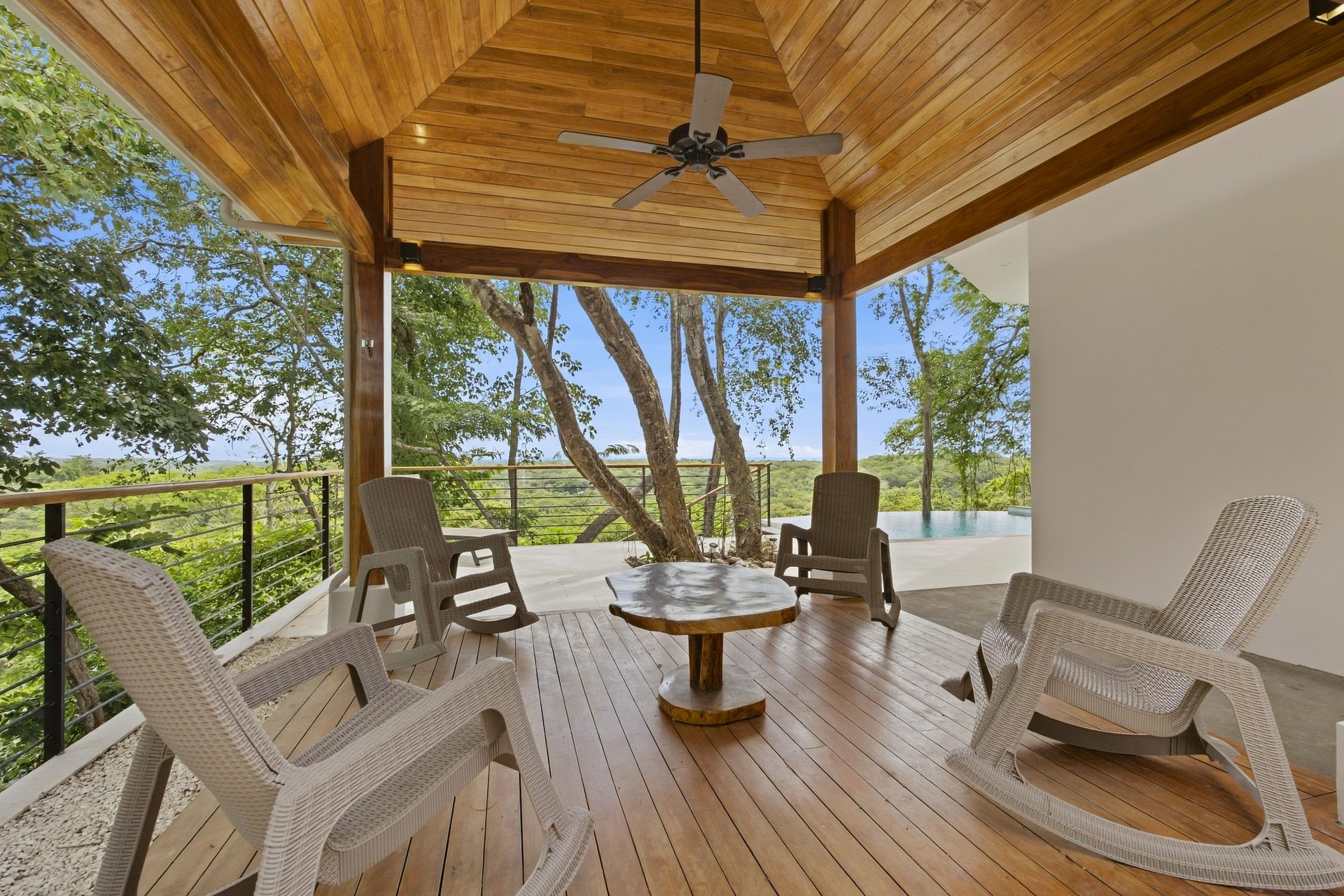 Casa de Las Barbas & Casa Libertad | Two Ocean View Homes on 3.5 Acres in Pura Jungla