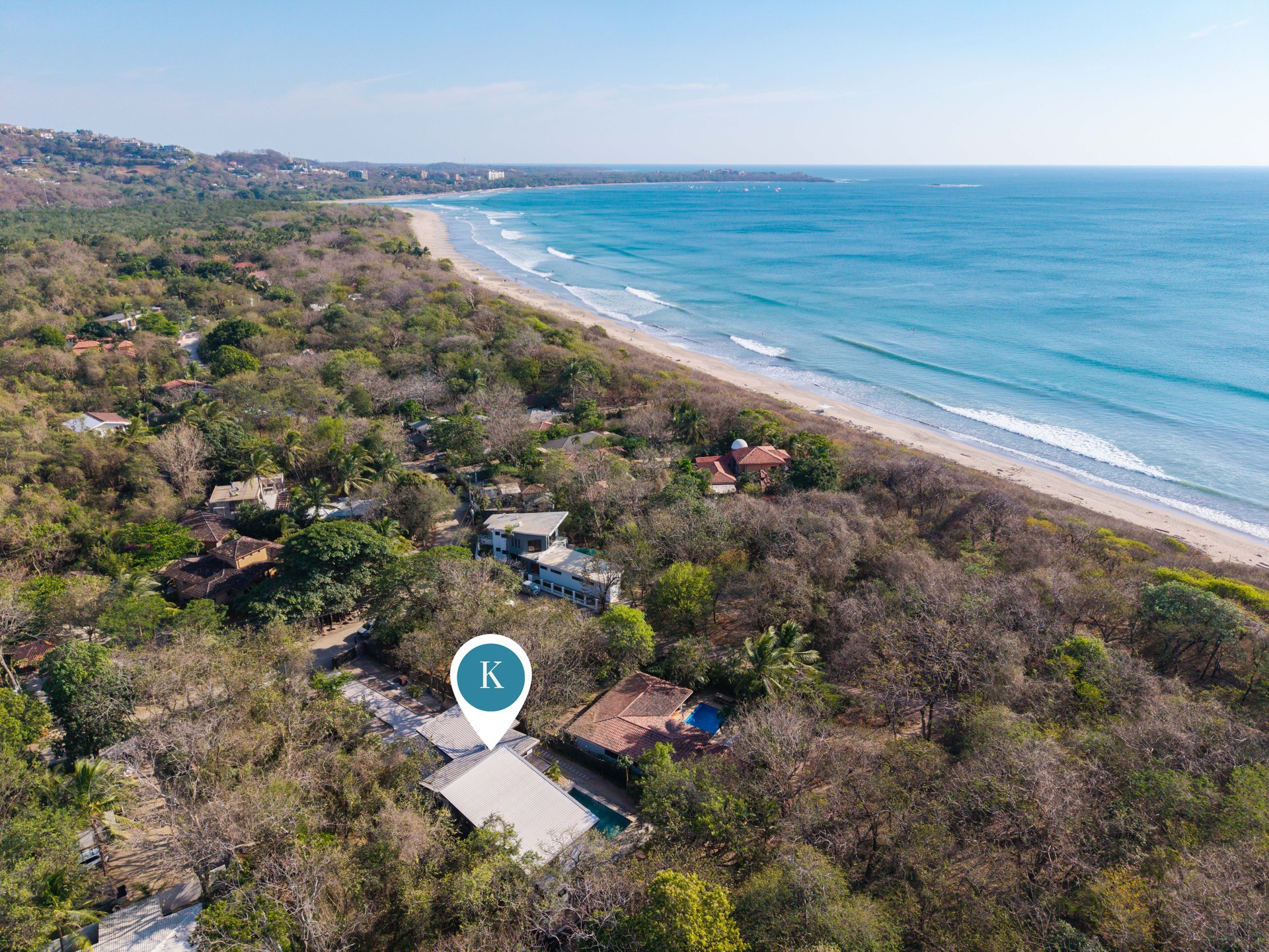 Casa Las Baulas | A luxury home that epitomizes coastal elegance, located just 100 meters from the pristine shores of Playa Grande!