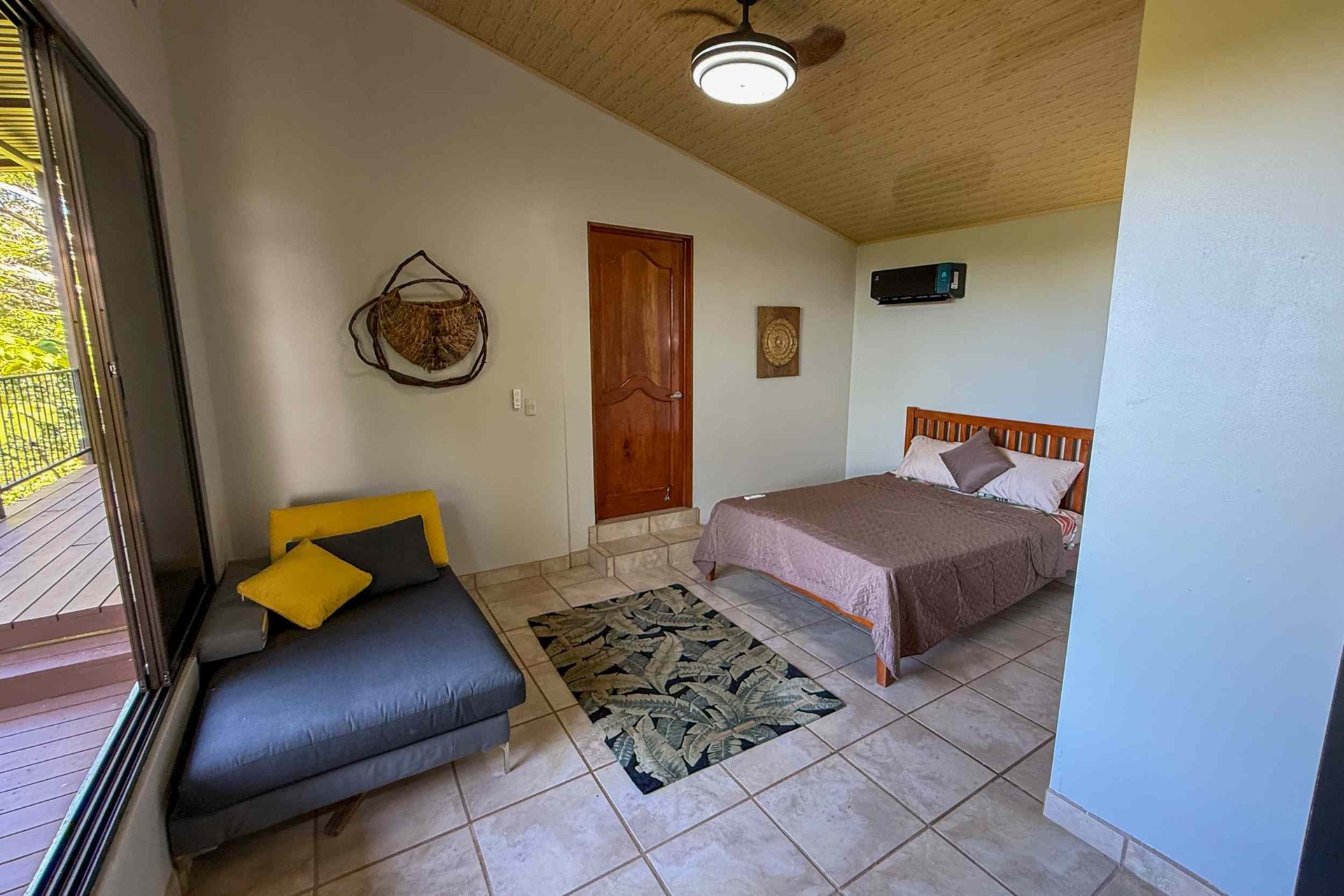 Totally Remodeled Coastal Jungle 2-Bedroom Sanctuary Home with Valley & Ocean Views in Lagunas above Dominical Costa Rica