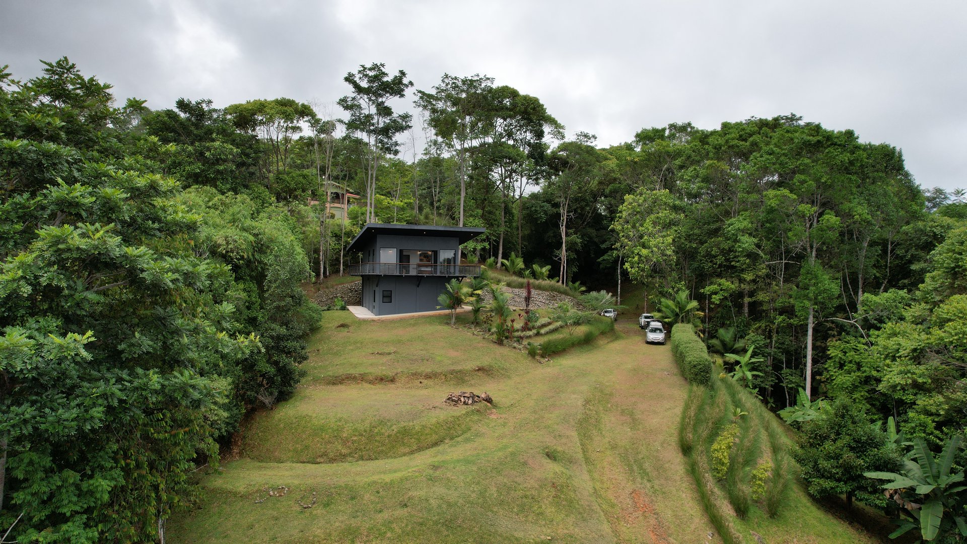 Mountain Estate with Waterfall View & Partial Ocean View, Commercial Kitchen, Gym, Massive Saltwater Pool & 4 Building Sites