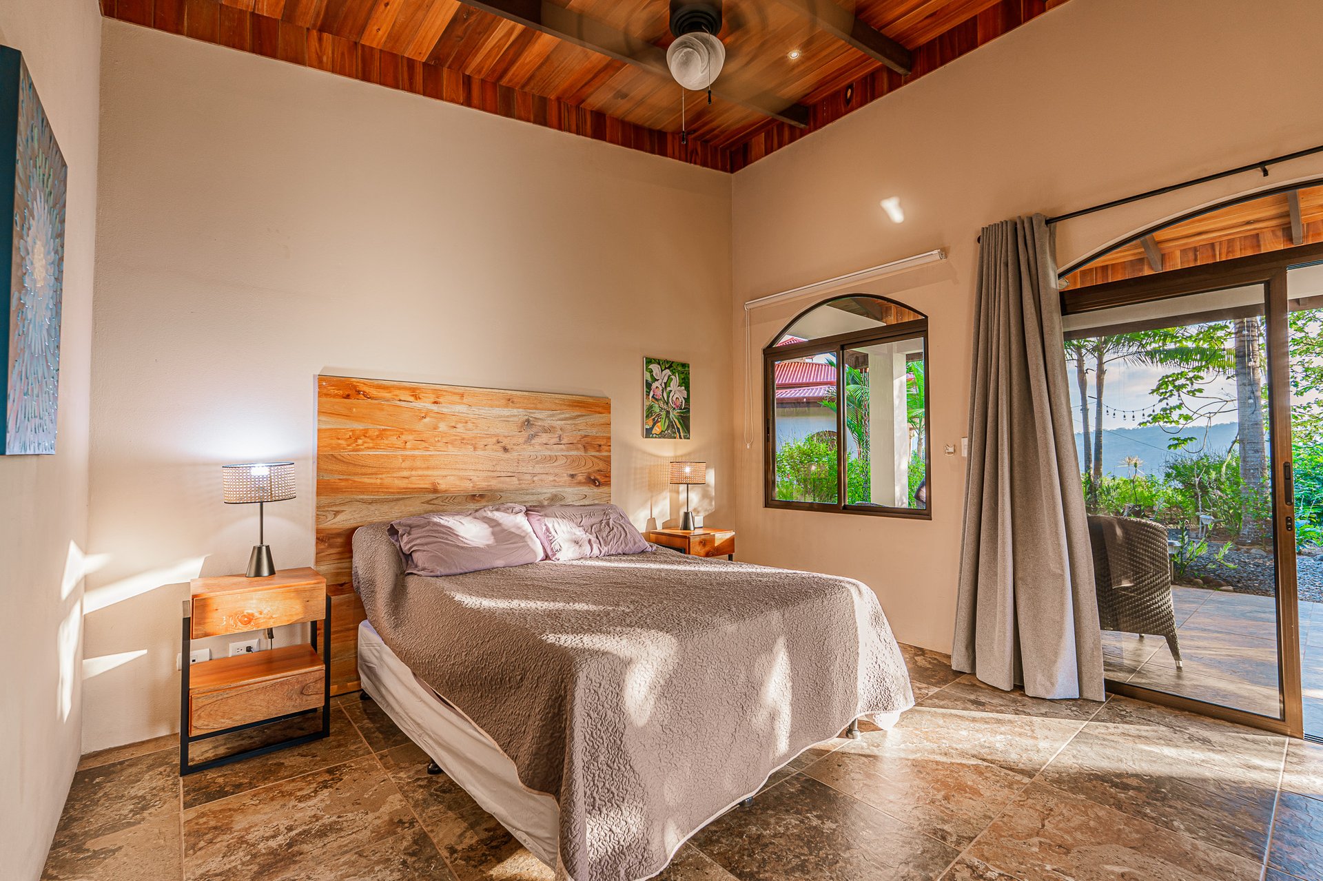 Sunset Ocean View Home on 2.6 Acres Platanillo