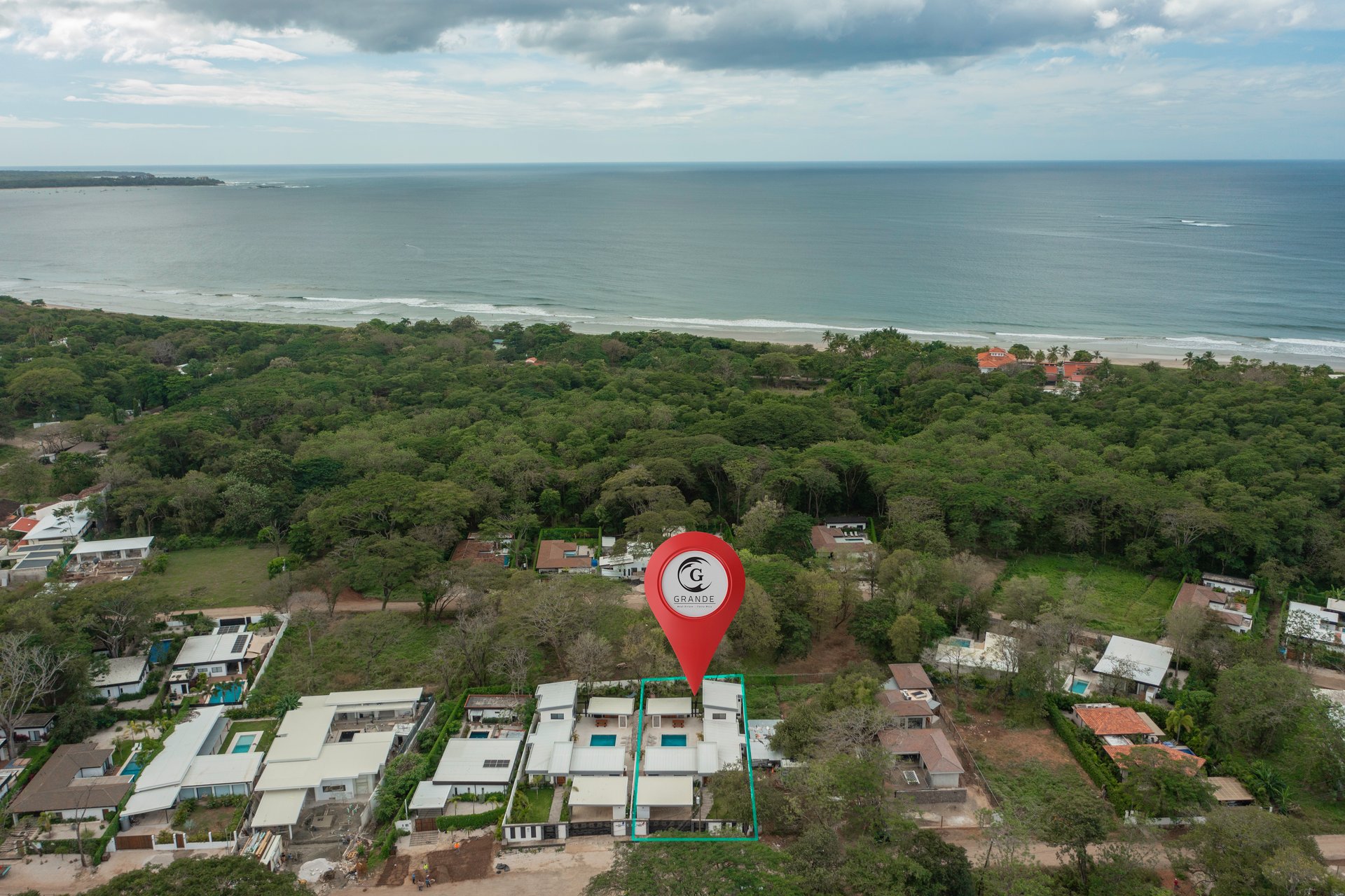 Casa Guacamaya Roja Lot B20 | Elegant 4-Bedroom Home with Pool & Outdoor Kitchen, Steps from Playa Grande Beach, Costa Rica
