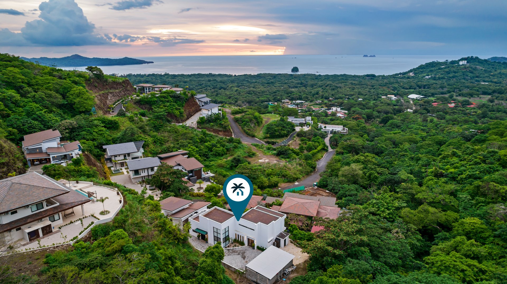 Villa Cielo | Luxury Ocean-View Estate with Smart Tech & Guest Casita in Mar Vista, Flamingo