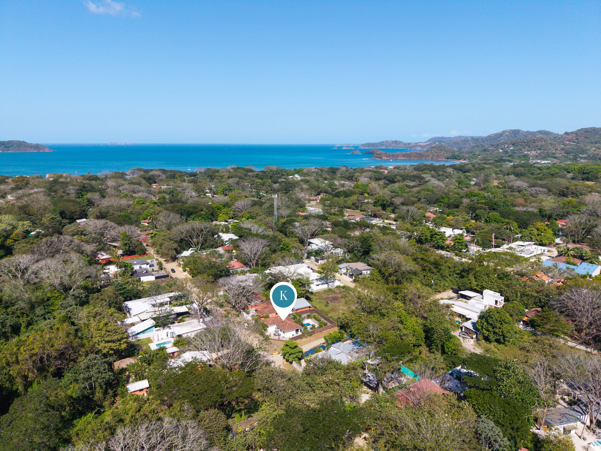 Casa Miel | Charming 2-Bedroom Home Steps from Playa Potrero's Beaches & Dining.