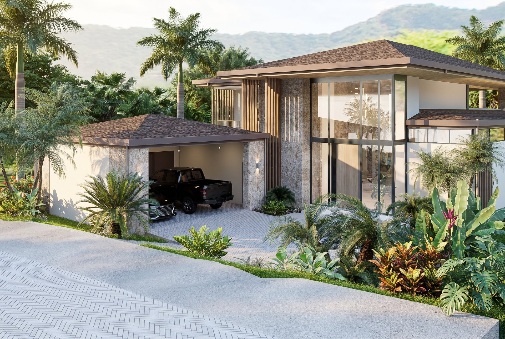 Villa Akari | Contemporary Golf Course Home in Reserva Conchal