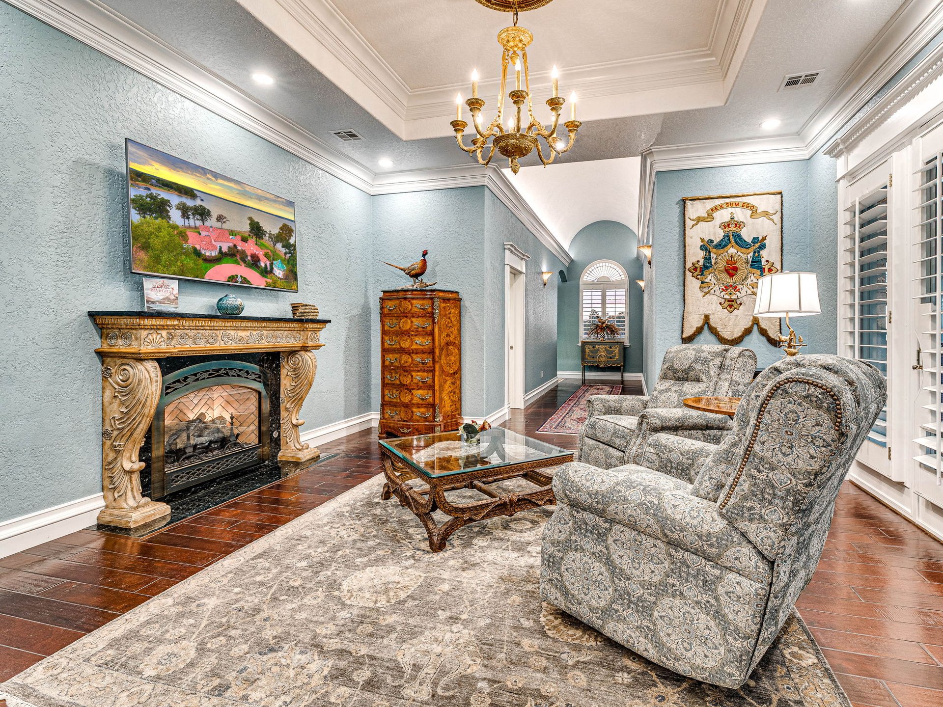 Mediterranean Estate Surrounded by the Beauty of Grand Lake 