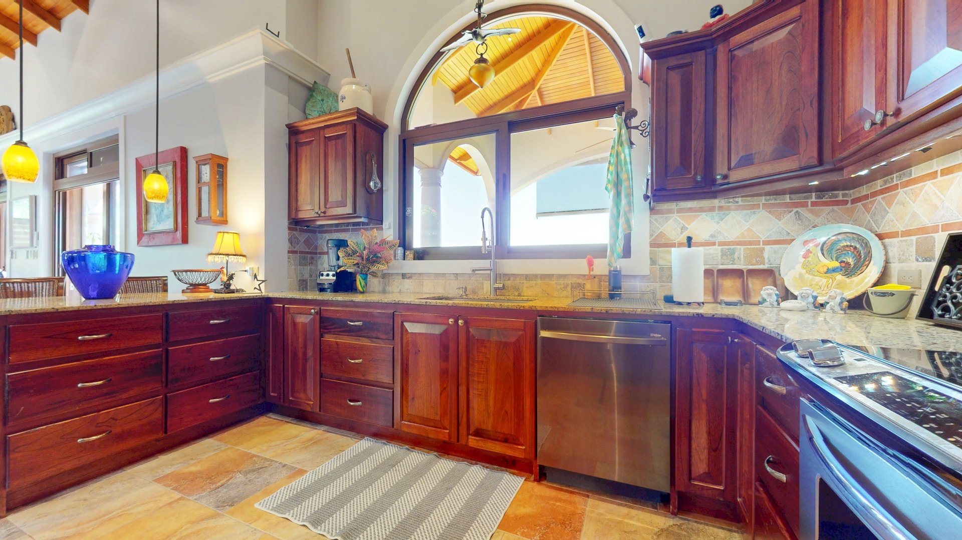 Tropical Hacienda with Breathtaking Whitewater Views in Most Desirable Gated Community in Ojochal