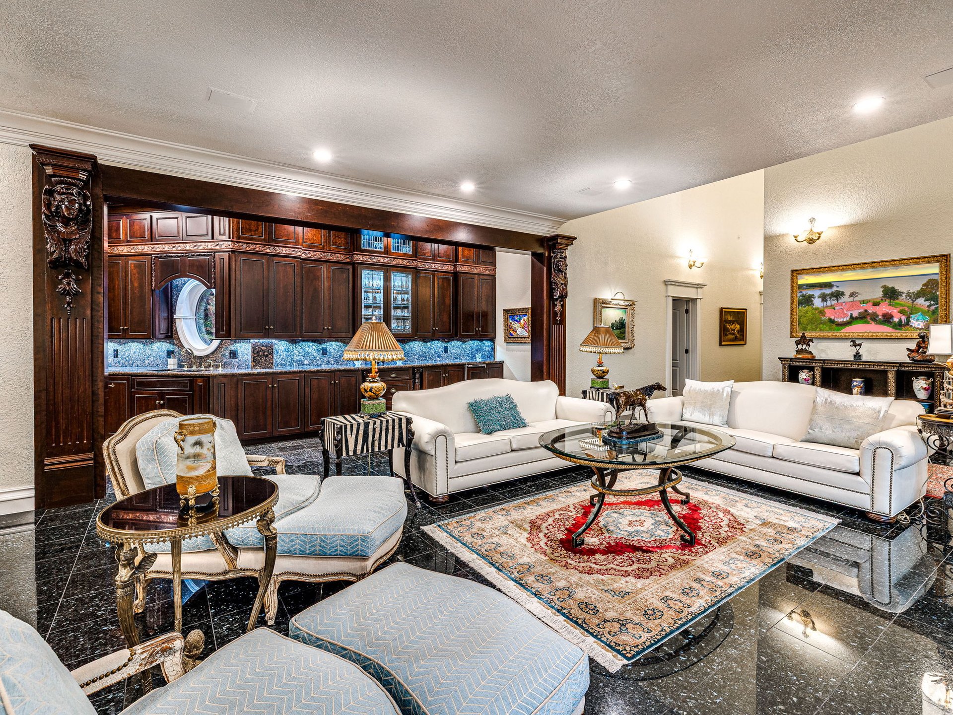 Mediterranean Estate Surrounded by the Beauty of Grand Lake 