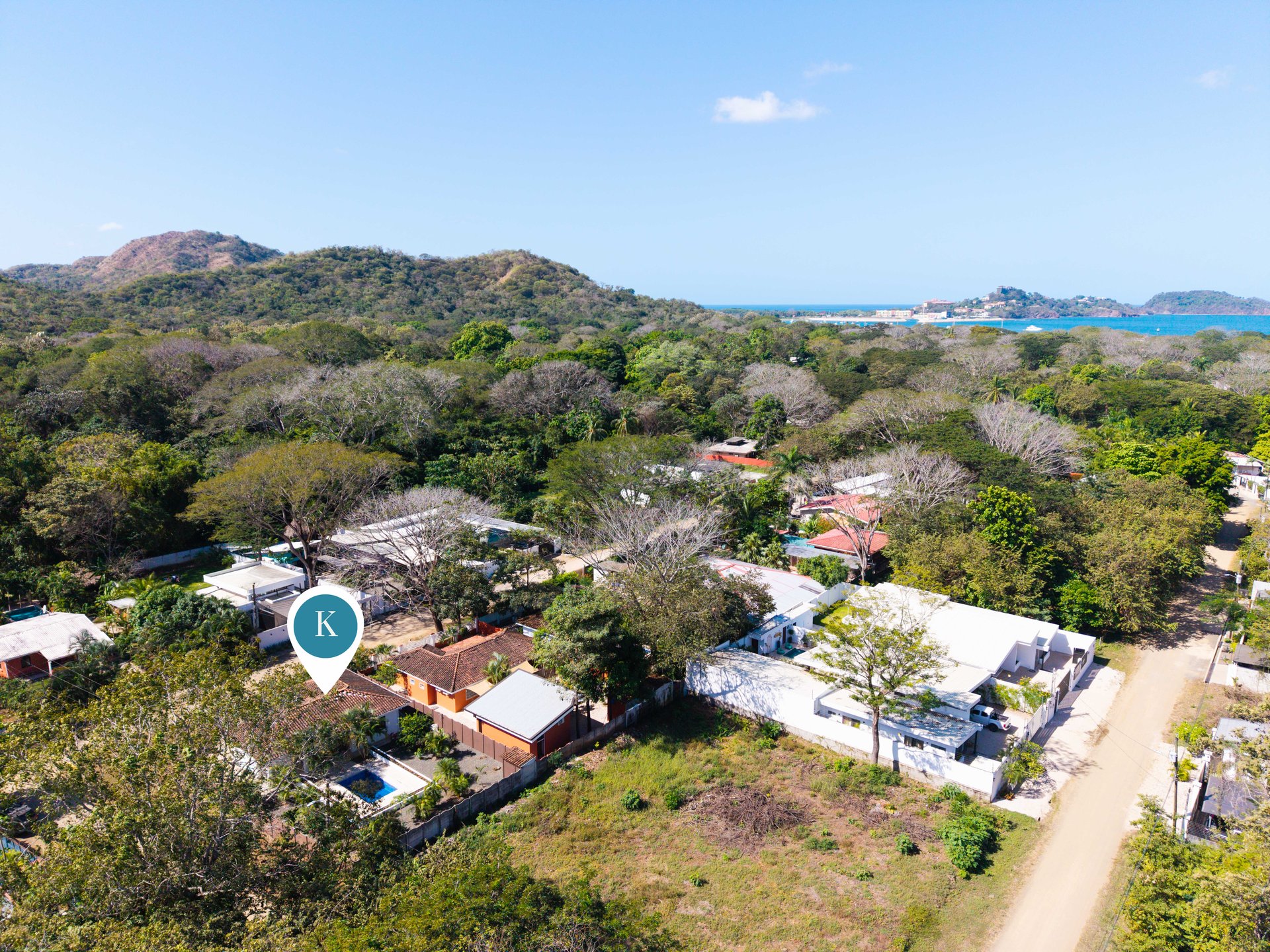 Casa Miel | Charming 2-Bedroom Home Steps from Playa Potrero's Beaches & Dining.