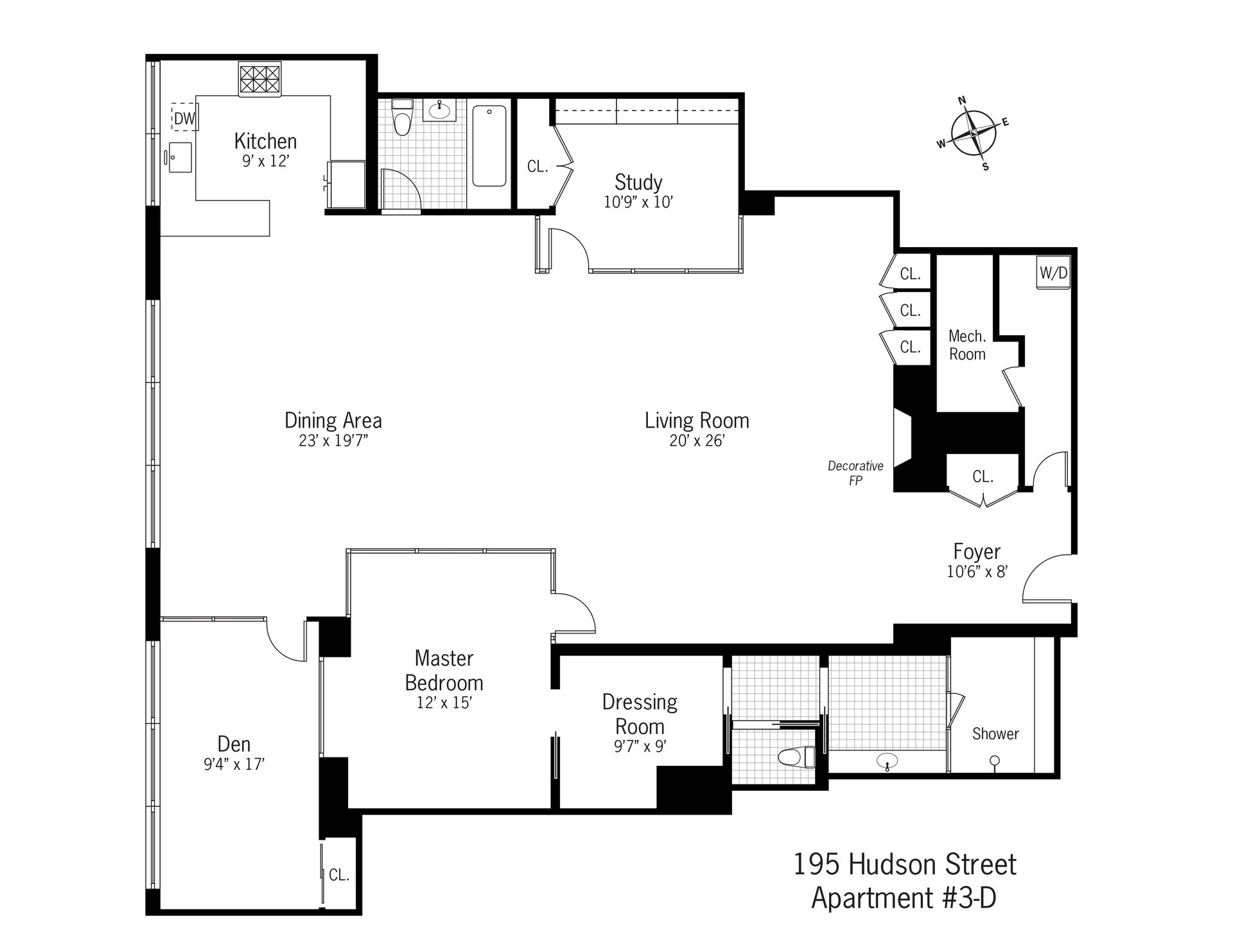 195 Hudson Street, 3D
