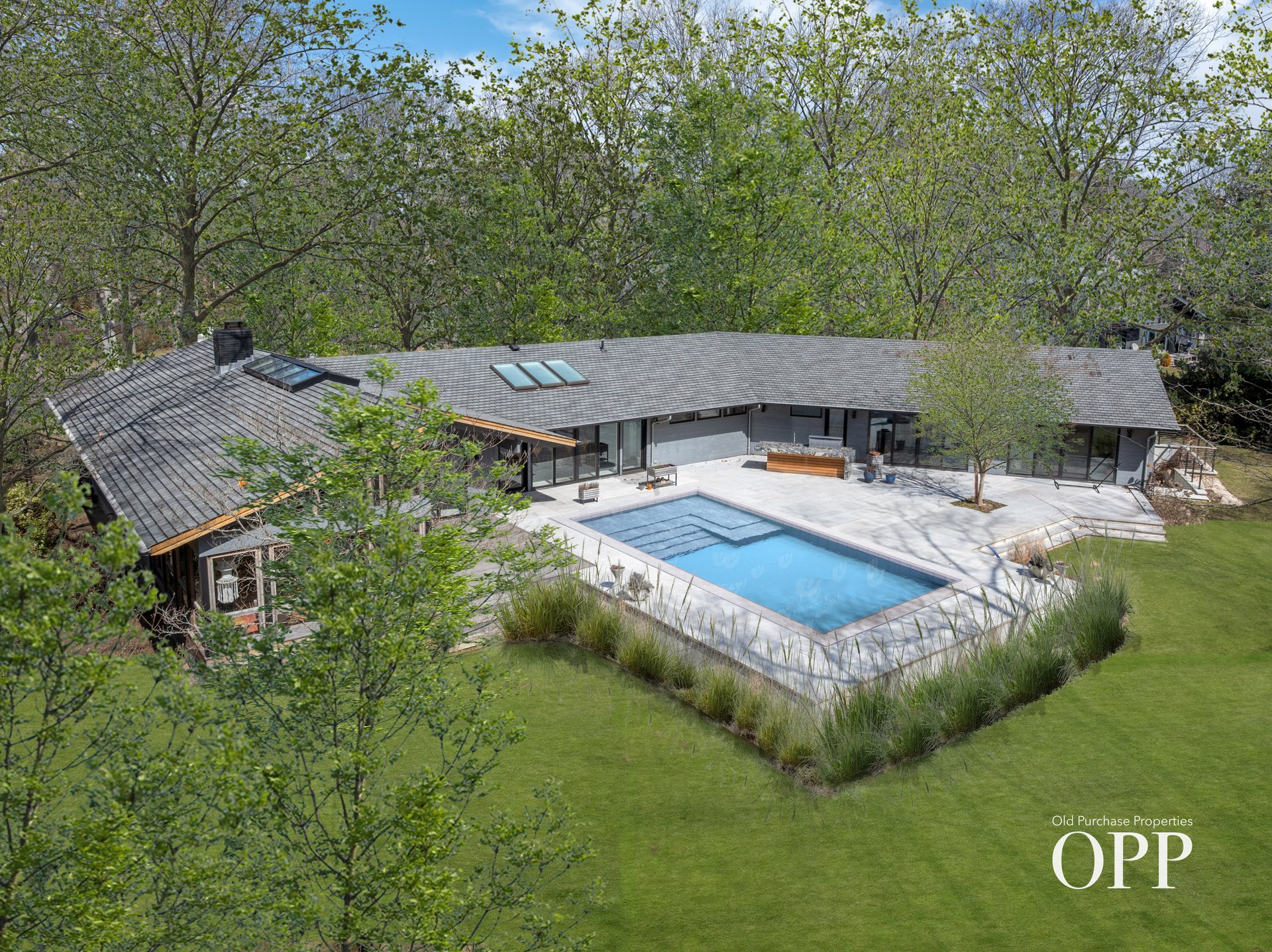Mid-Century Modern Escape in South Bellport Village