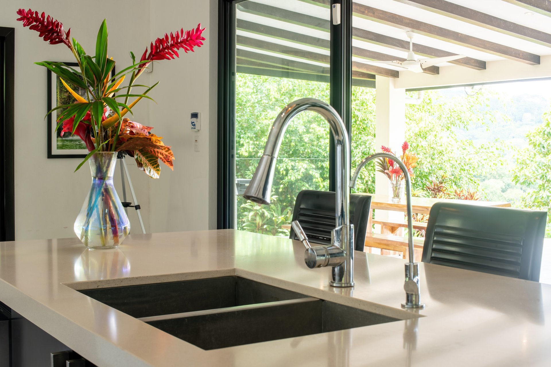 6.45 ACRES – 3 Bedroom Luxury Ocean View Home Surrounded By Vibrant Rainforest And Wildlife!!!