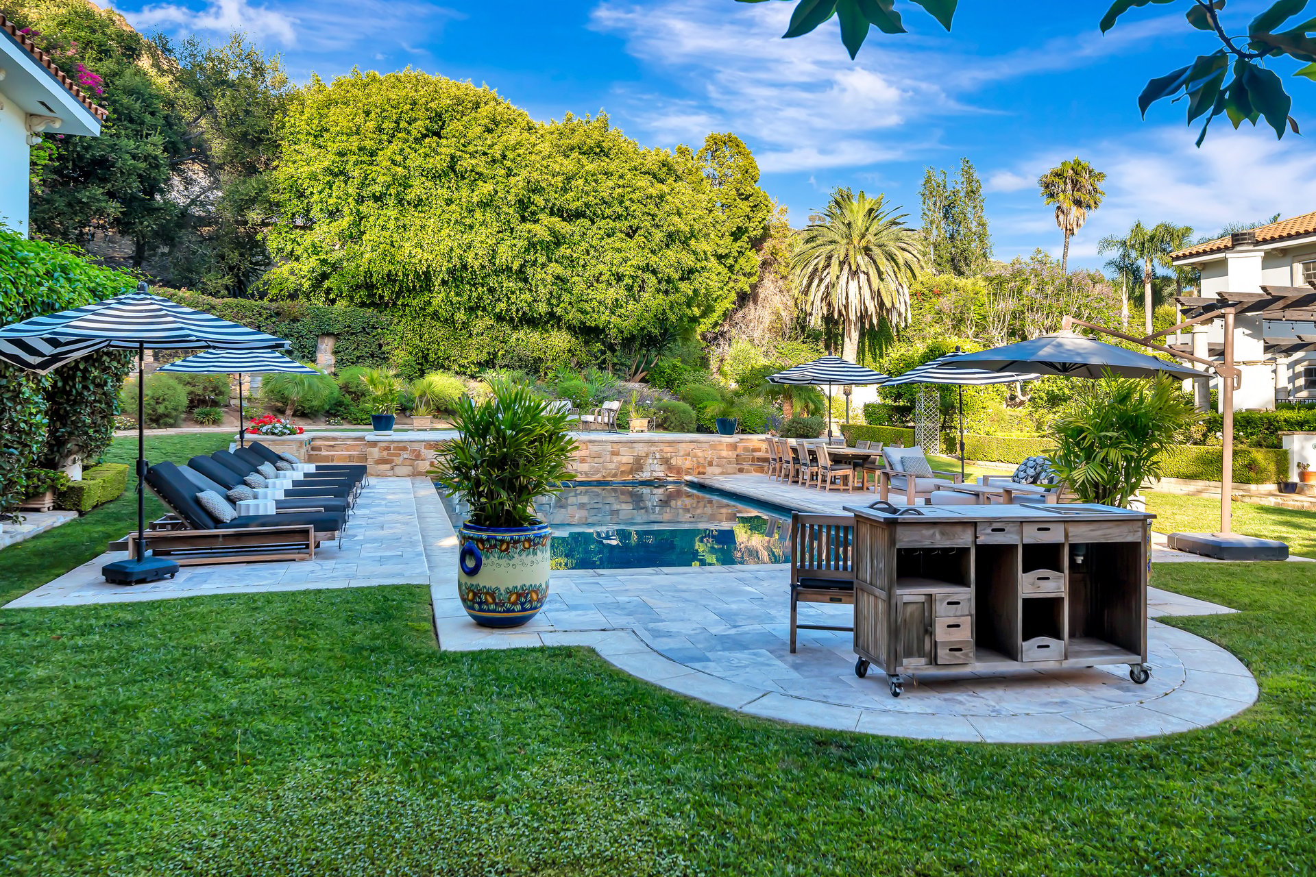 Luxury Malibu Hillside Estate w/ Resort-Style Pool & Mountain Views
