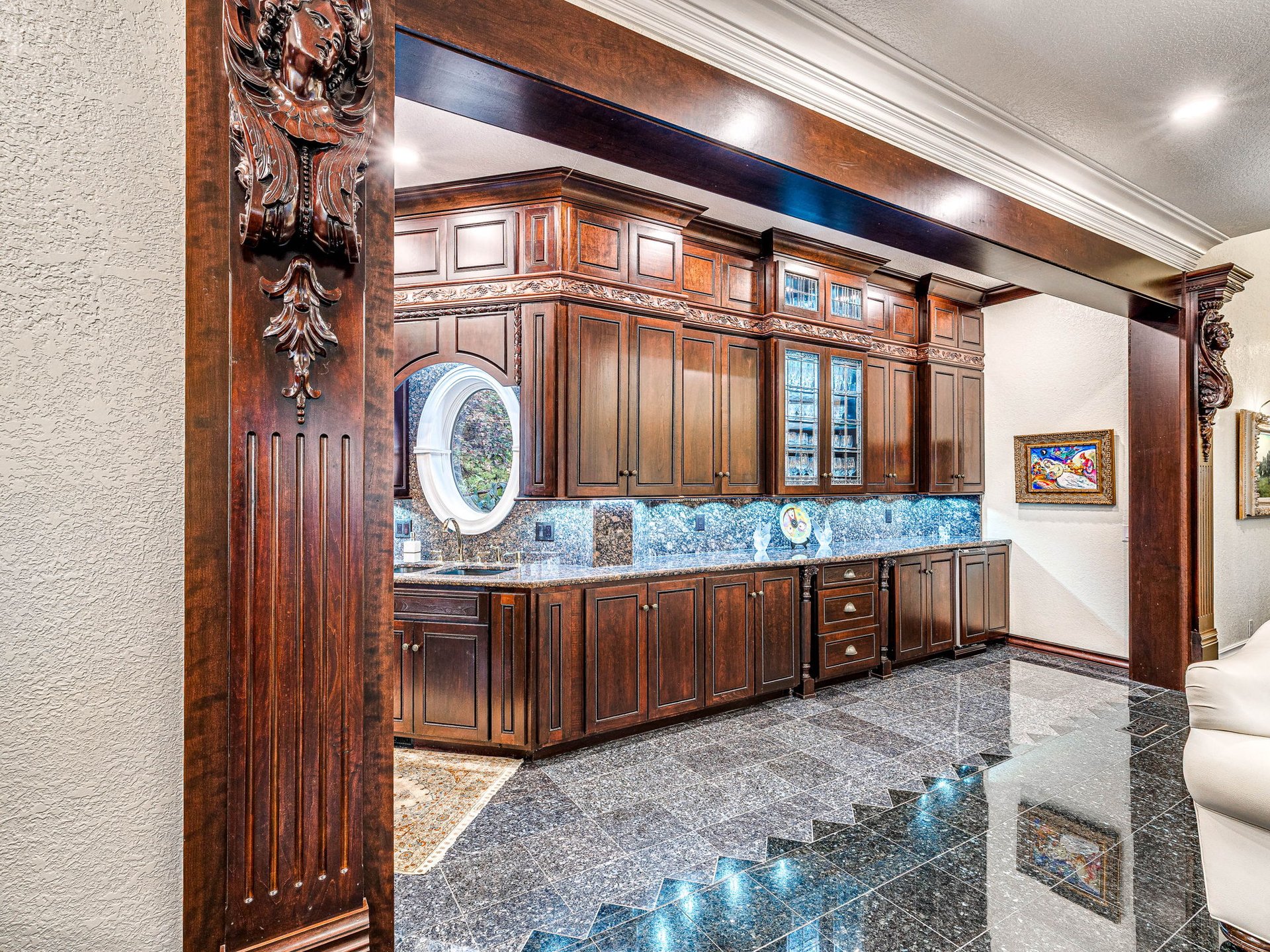 Mediterranean Estate Surrounded by the Beauty of Grand Lake 