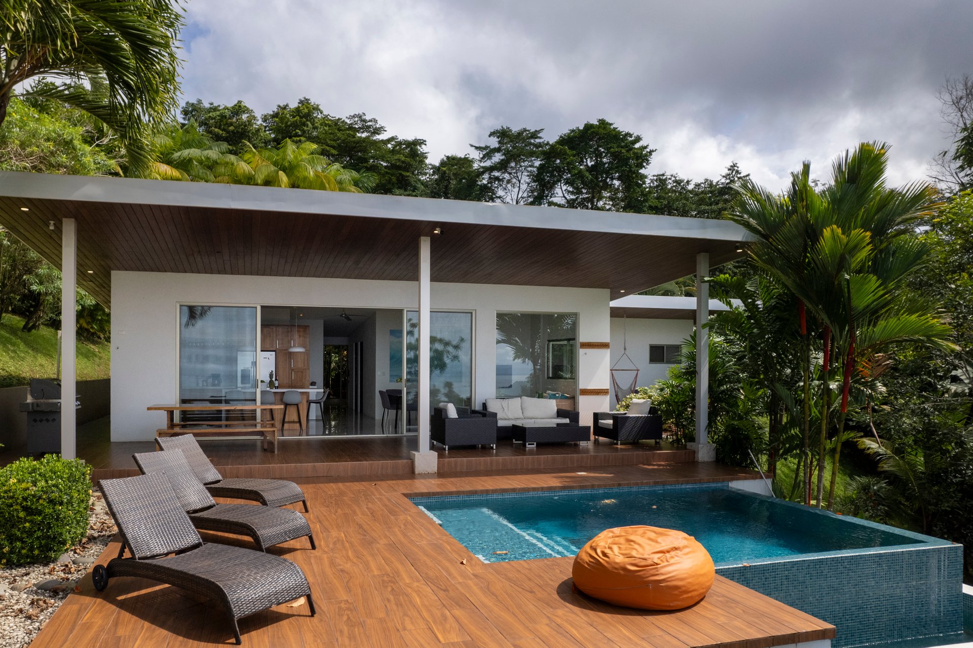 Costa Rican Villa with Whales Tail Views