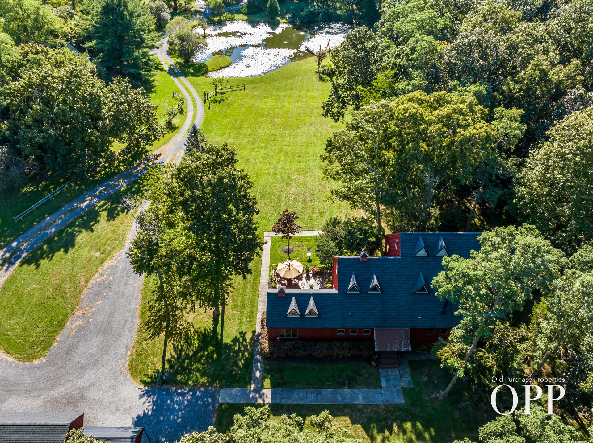 A Pastoral Haven on Nearly 3 Acres, Surrounded by Protected Land