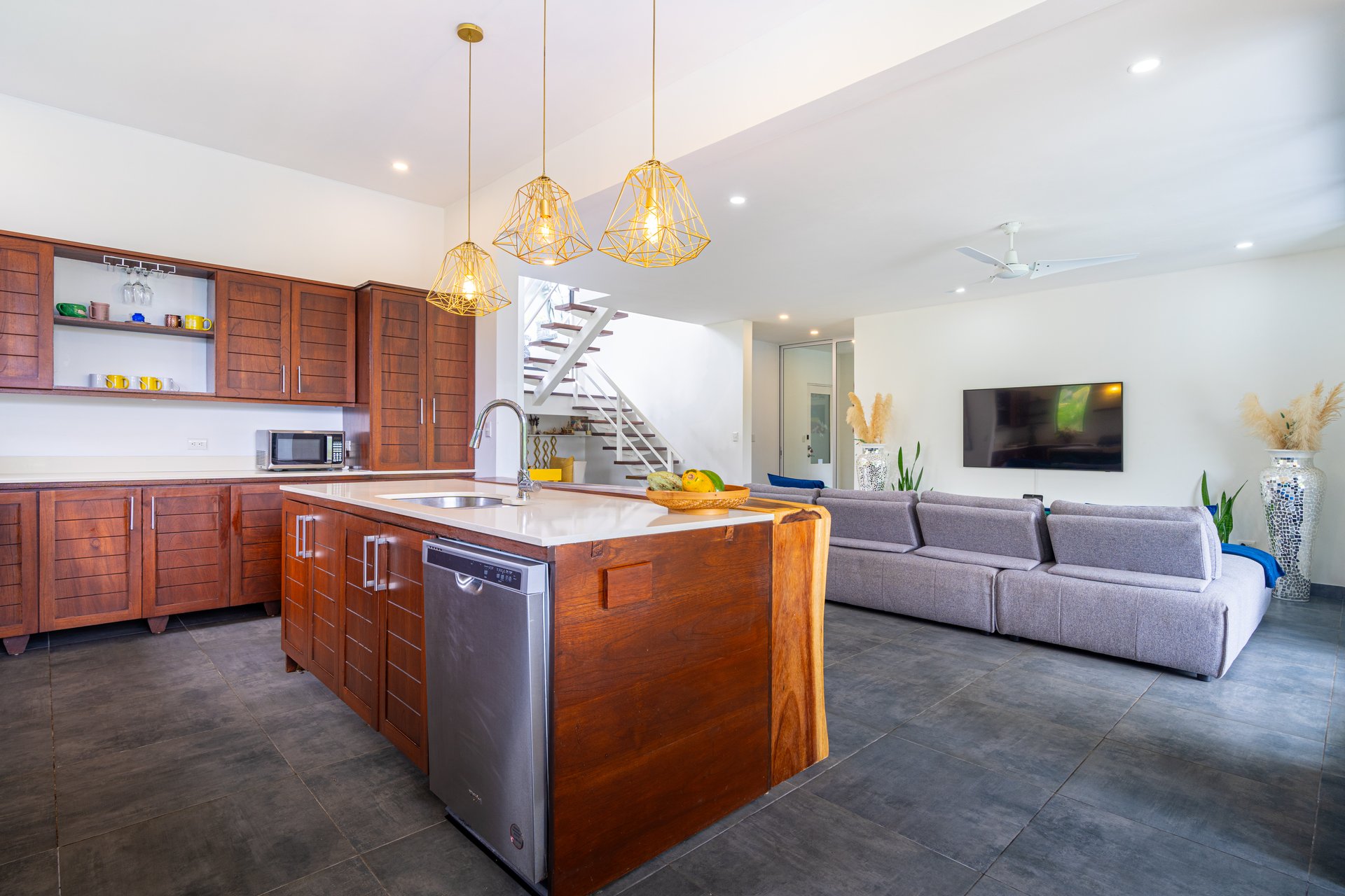 Modern 4-Bedroom Family Sanctuary with Infinity Pool, Edible Forest Garden - Exclusive Gated Ojochal Community 