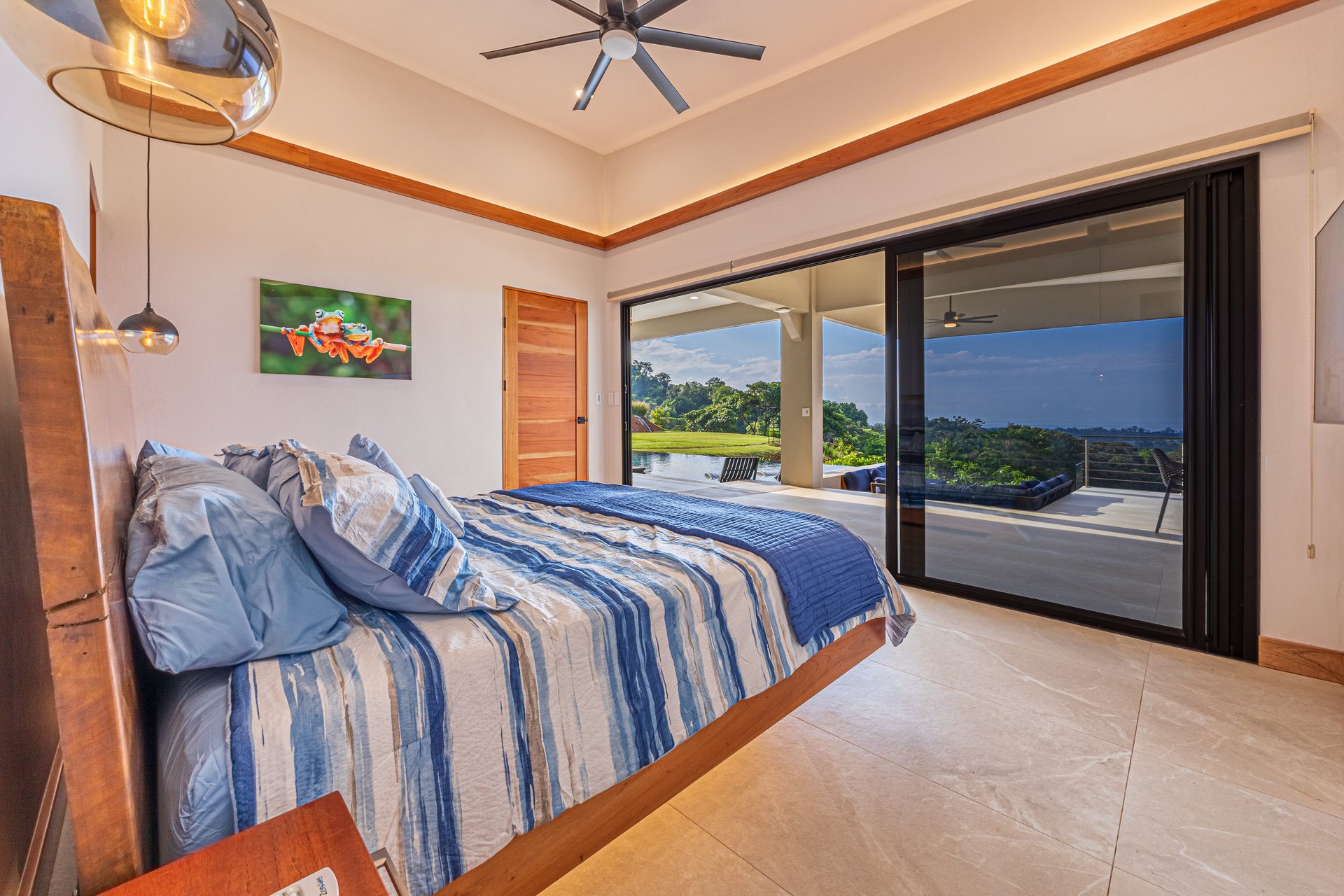 4 ACRES – 3 Bedroom Home “The Crystal Shire” With Wide Ocean View, Creek, Solar Power, Fine Craftsmanship, Self Sufficiency!!