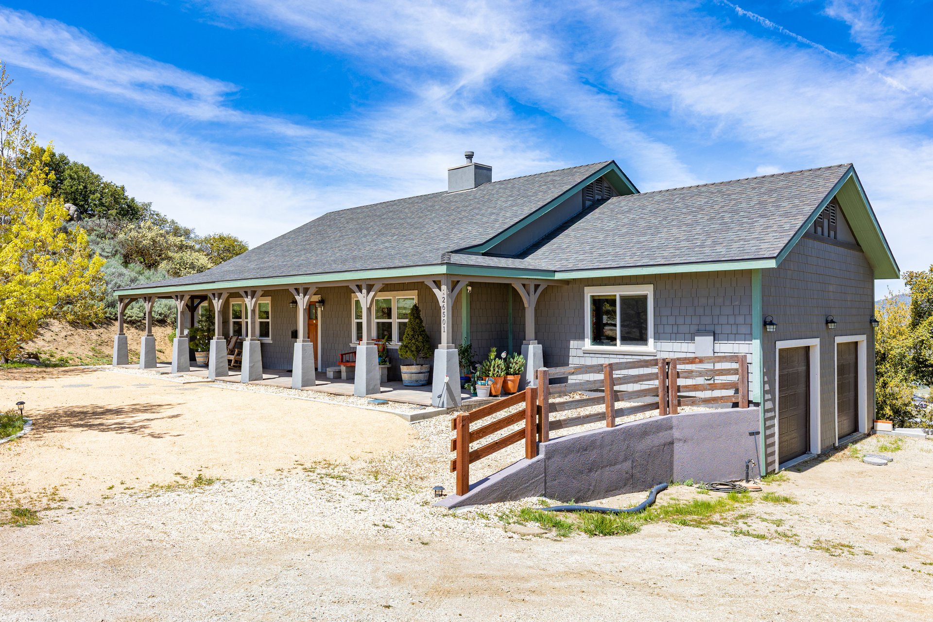 26501 Skyline Dr, Tehachapi, CA 93561 | Craftsman Home for Sale in Bear Valley Springs