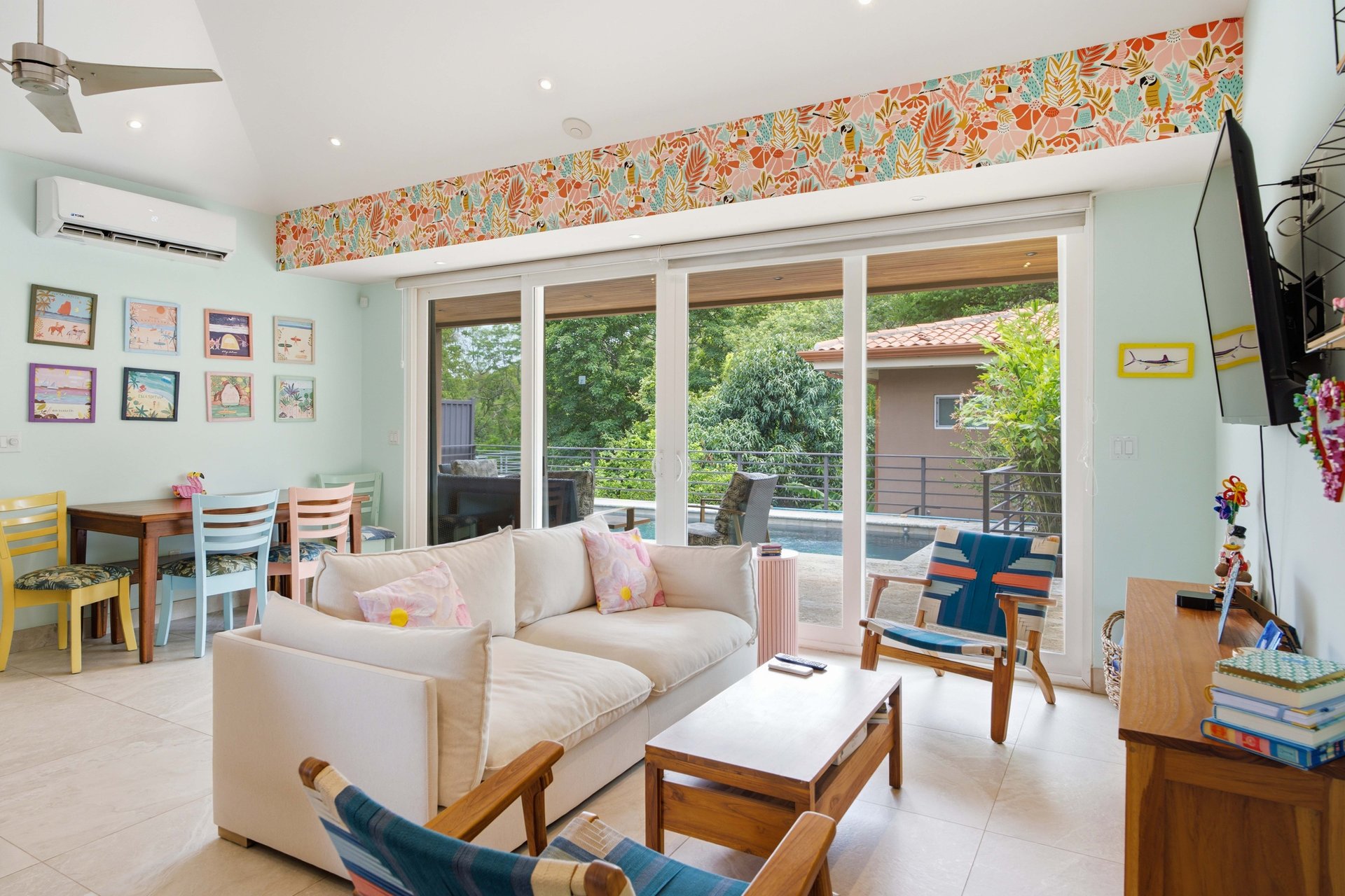 Casa Oasis | 3BR Main Residence + 2BR Guest House with Pool in Mar Vista, Playa Flamingo
