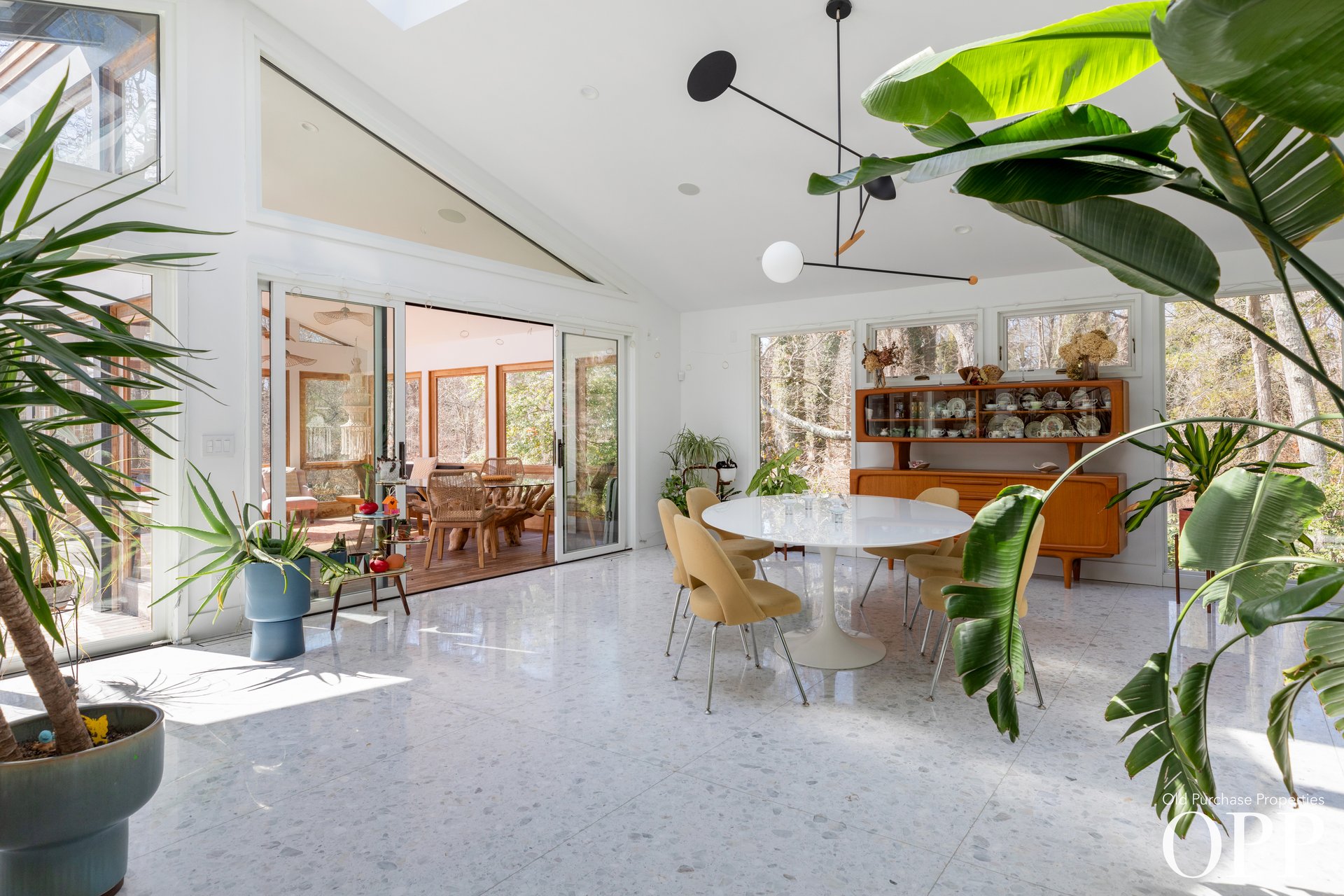 Mid-Century Modern Escape in South Bellport Village