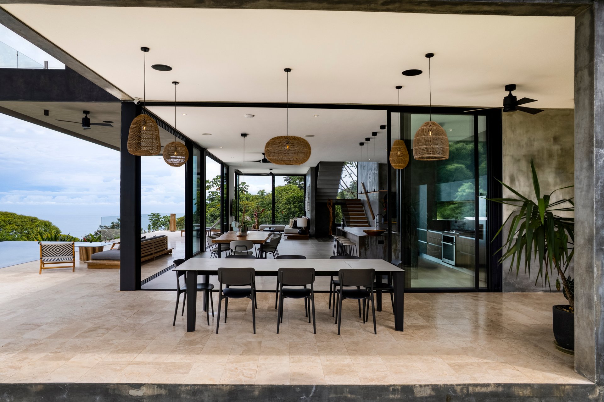 Architectural Masterpiece with Panoramic Whale Tail & Year-Round Sunset Views