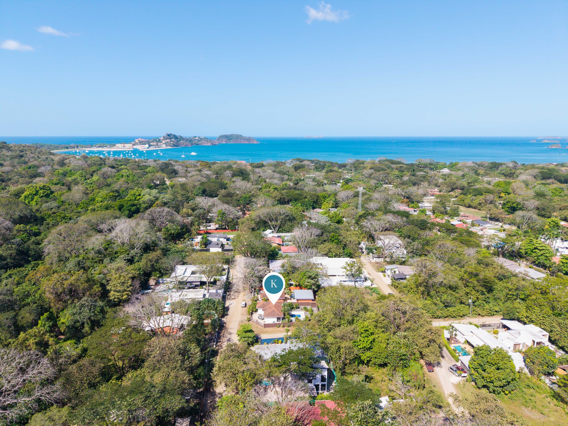 Casa Miel | Charming 2-Bedroom Home Steps from Playa Potrero's Beaches & Dining.