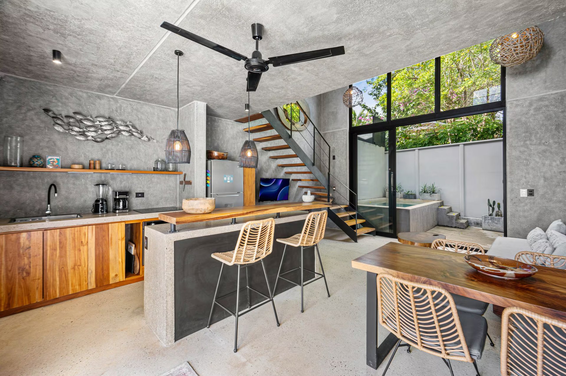 Tama Loft #1 | Modern Loft-Style Home with Private Plunge Pool & Views in Tamarindo