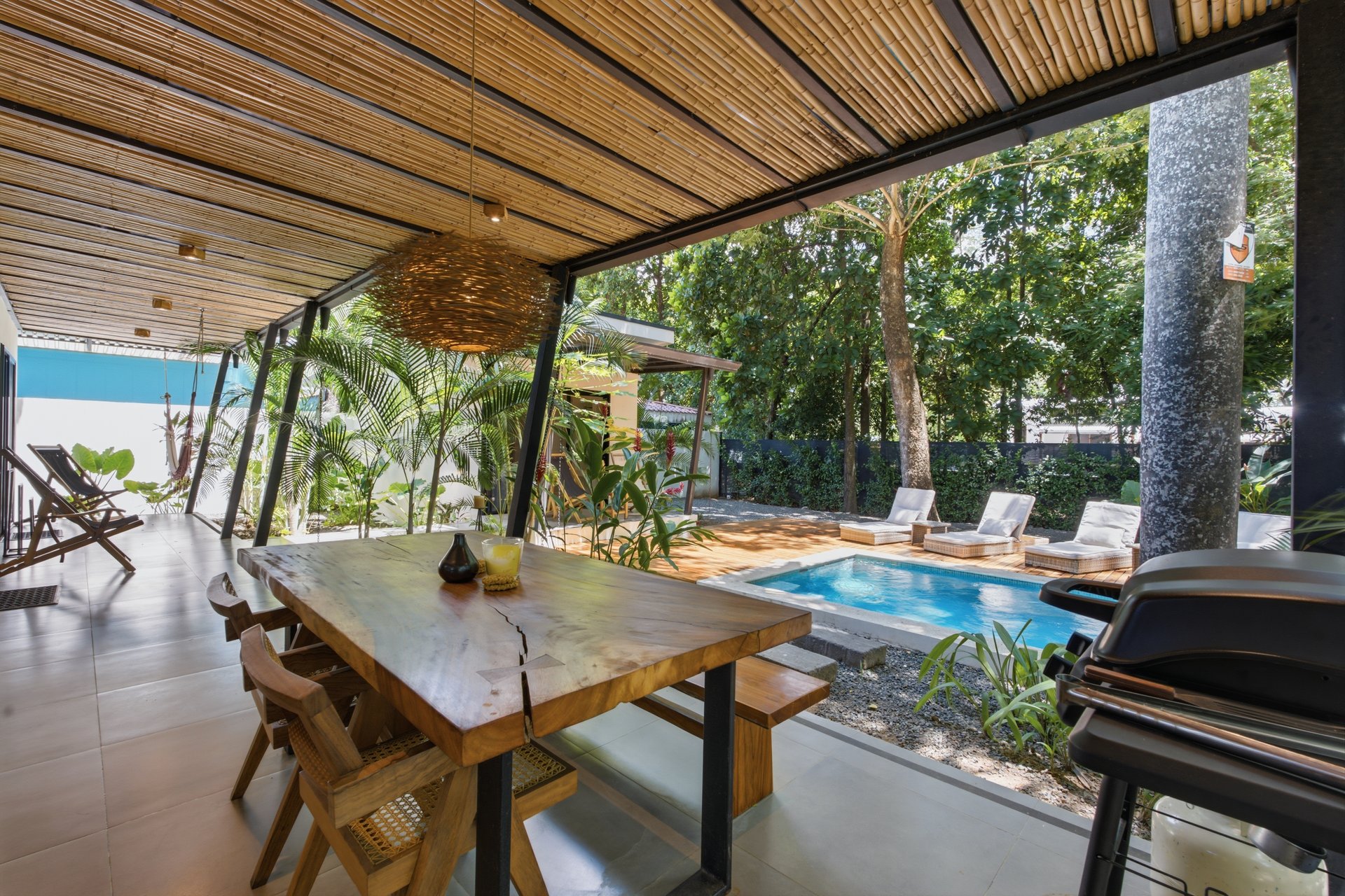Casa Tatou | Private Pool & Walk-to-Beach Living in Surfside Playa Potrero