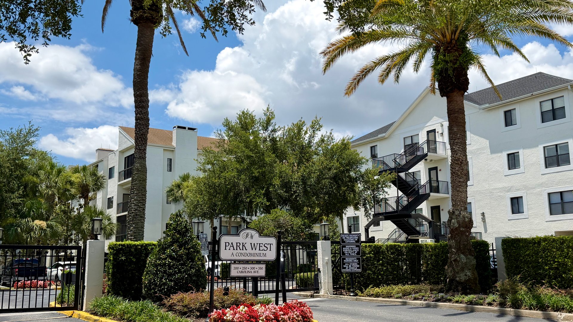 Top Floor Condo at Park West in downtown Winter Park
