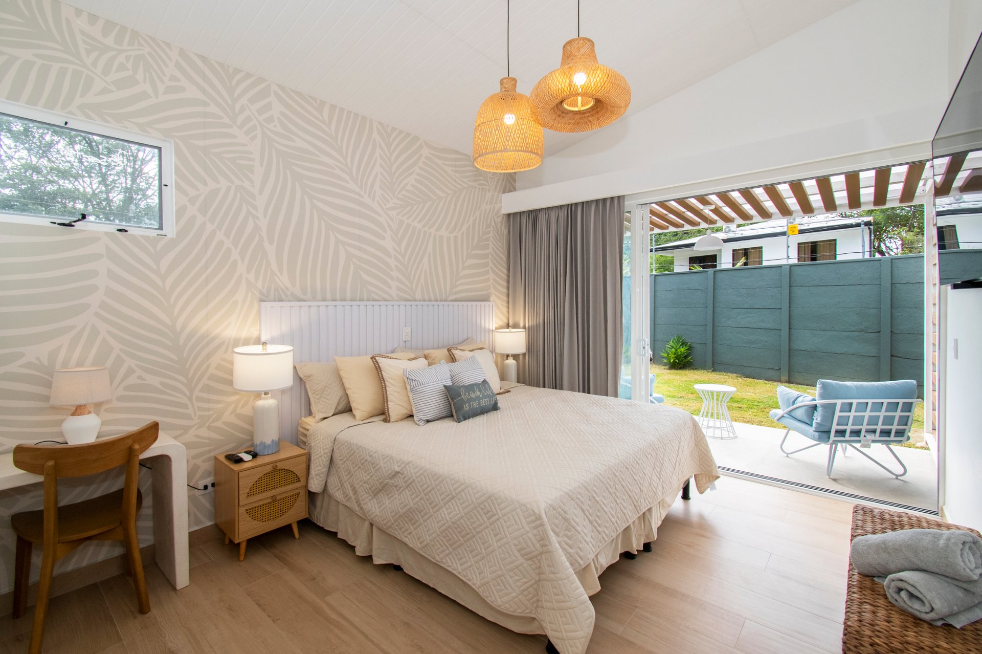 Turnkey Tropical Home Steps from the Beach
