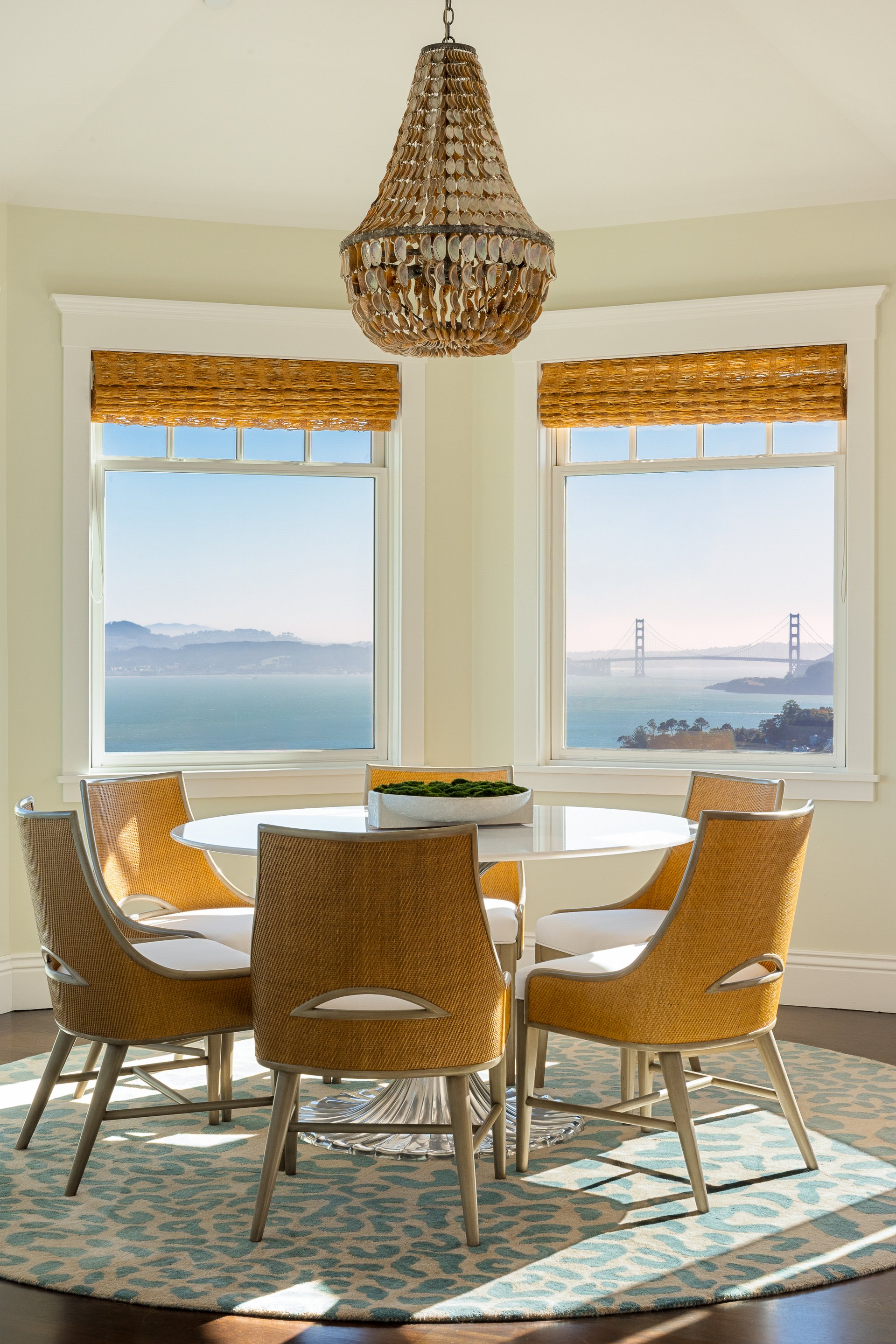 Exceptional East Coast-Inspired Estate with Sweeping Views of San Francisco and the Golden Gate Bridge
