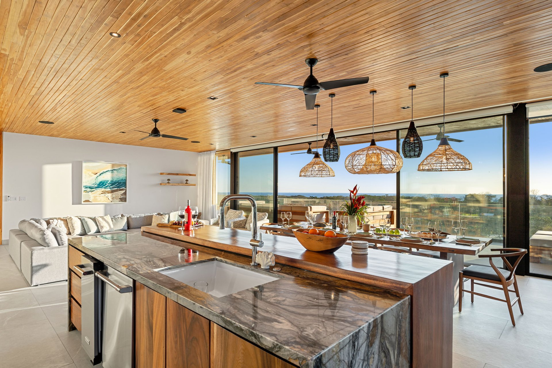 Hacienda Vista Grande | 3 Homes, Ocean Views and 1.66 Acres | Playa Grande