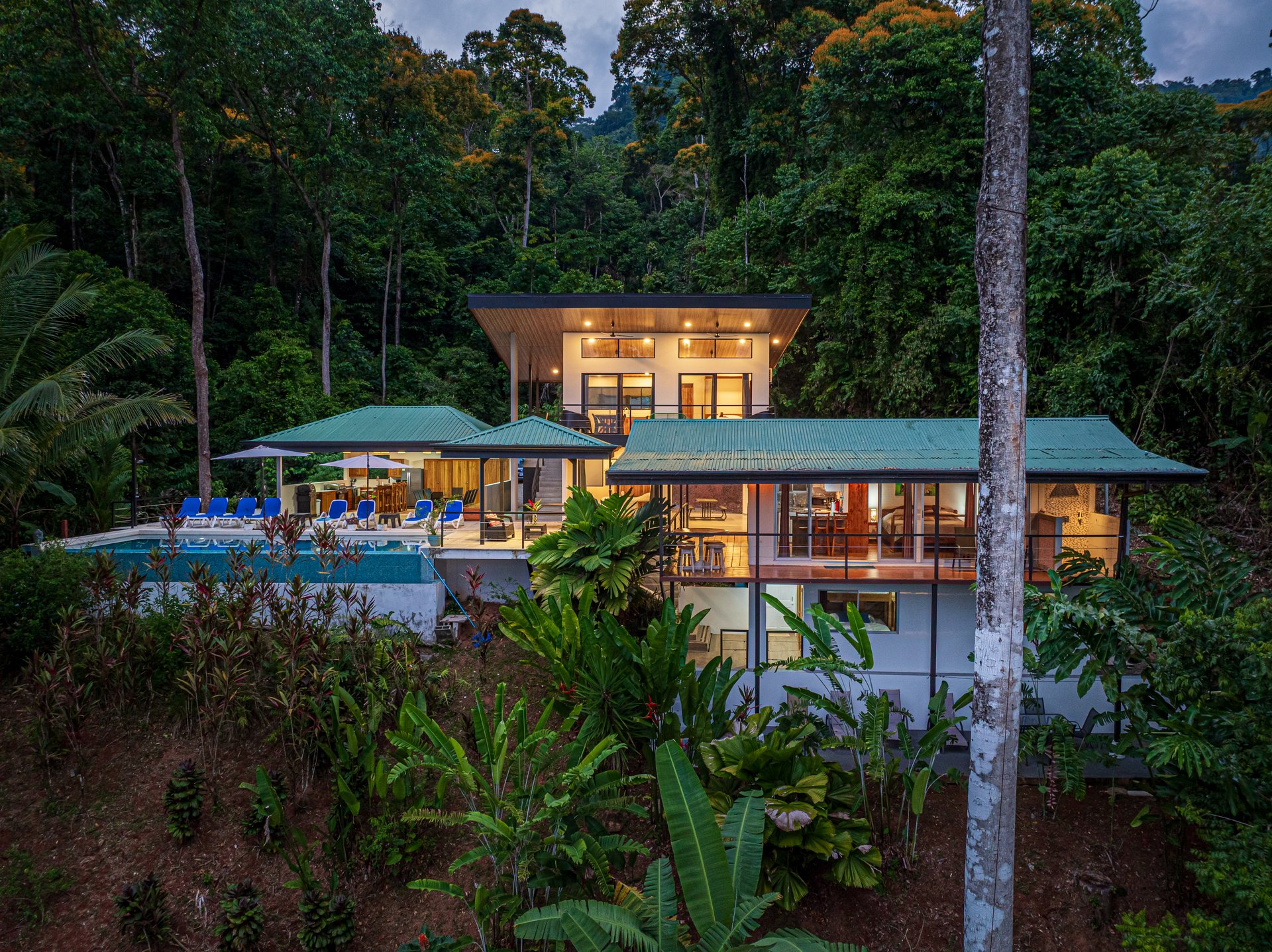 Casa OdiSea – Private Ocean View Estate with Waterfall Access in Portasol, Costa Rica