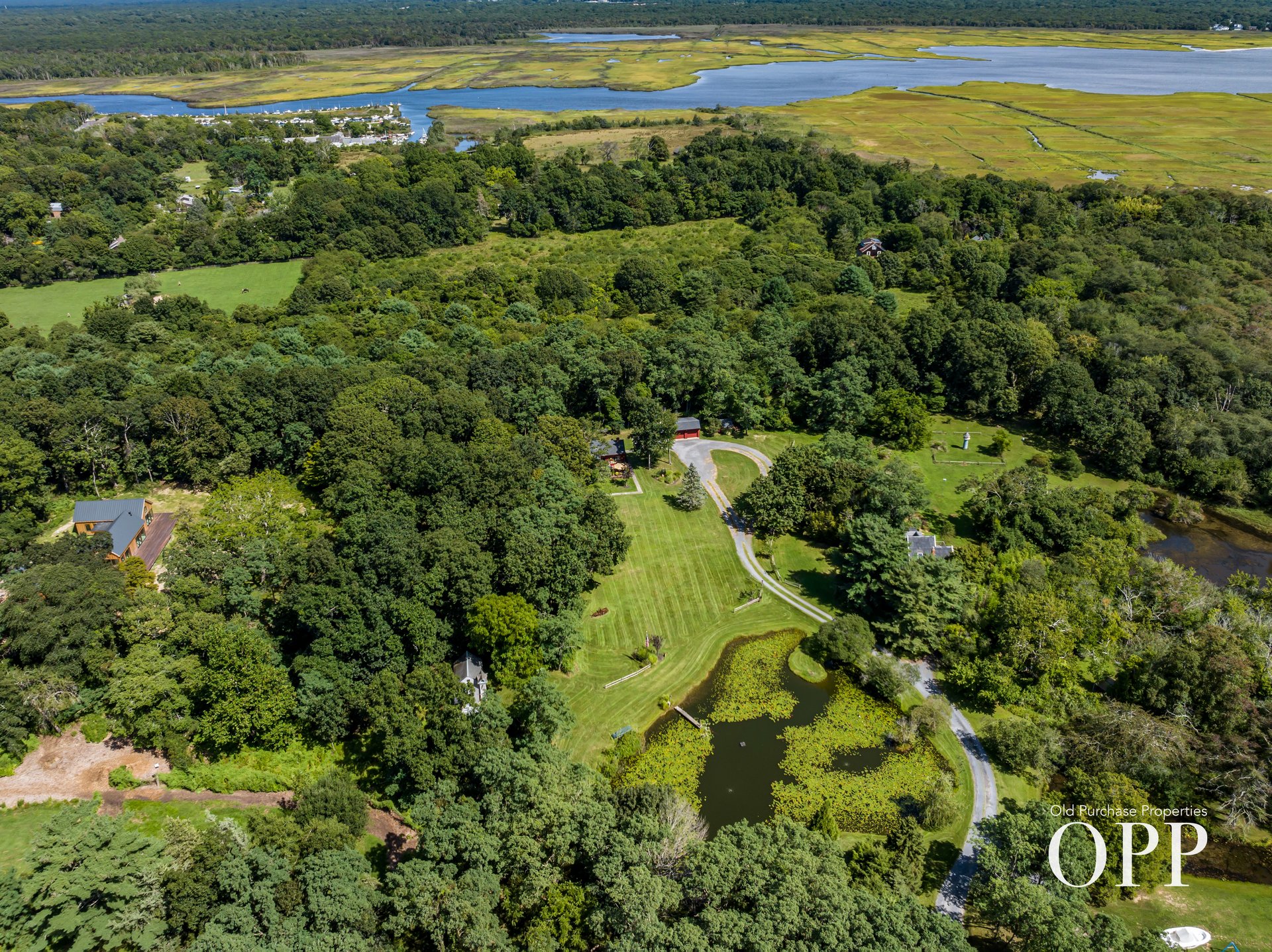 A Pastoral Haven on Nearly 3 Acres, Surrounded by Protected Land