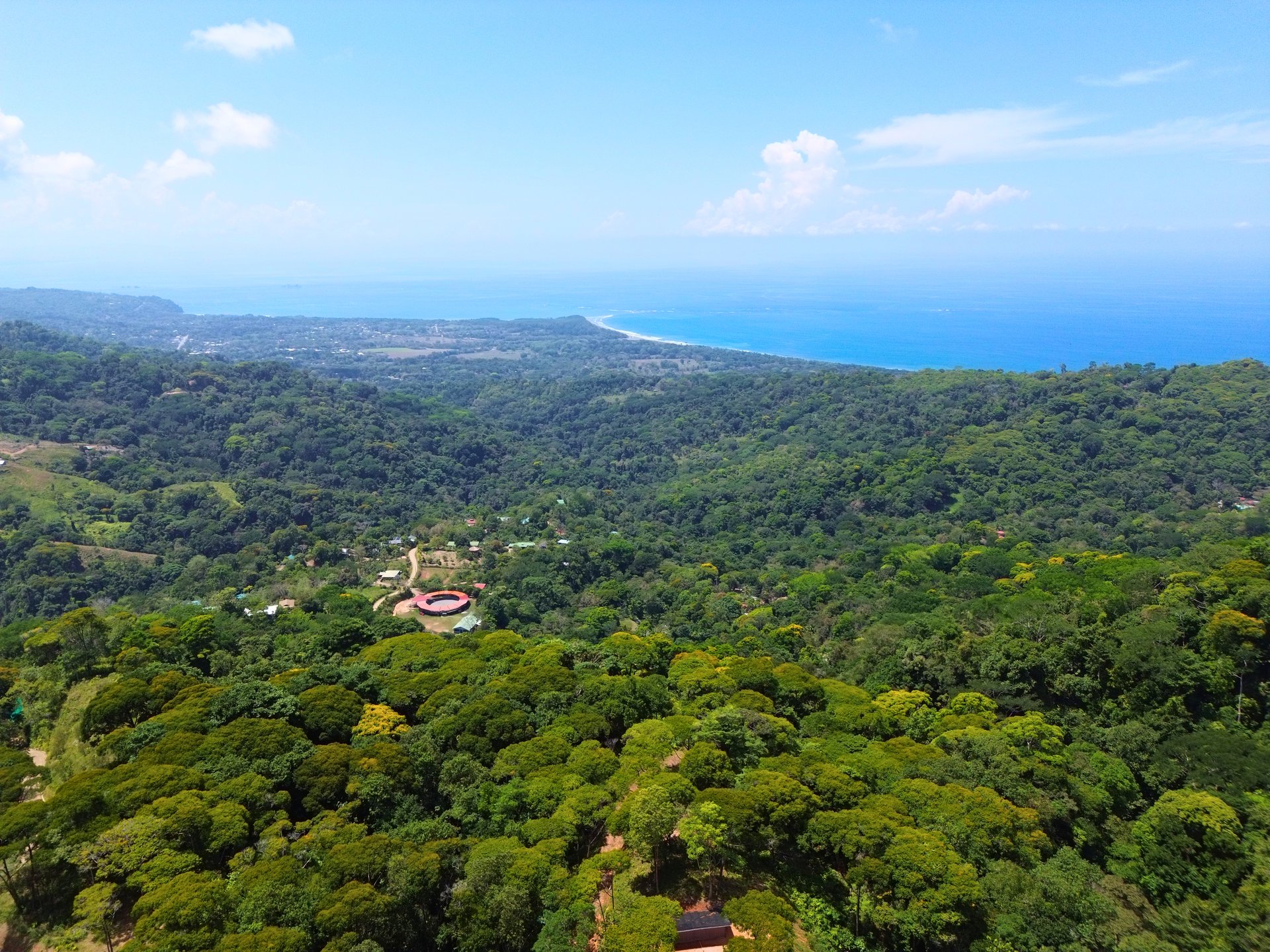 Ocean View Land for Sale in Uvita San Josecito with Whale Tail Views and Gated
