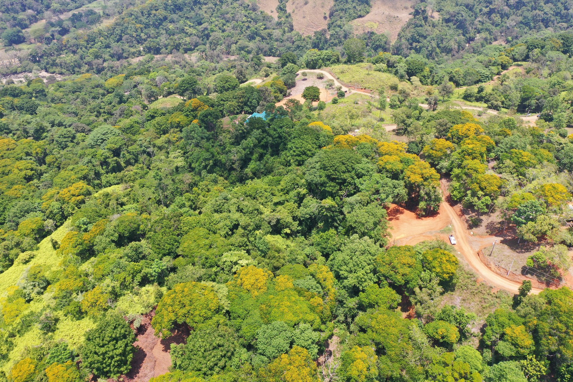 2.5 Acre Jungle and Valley View Home site in Dominical