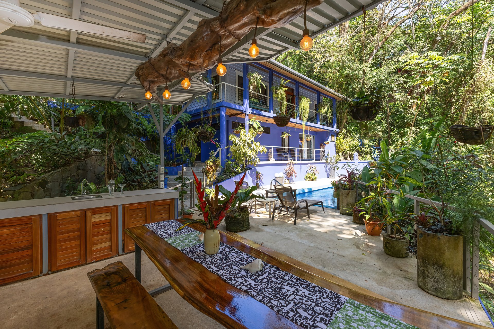 Casa Hermanas: Jungle Retreat with Pool, Guest Studio & Income Potential for Sale in Manuel Antonio