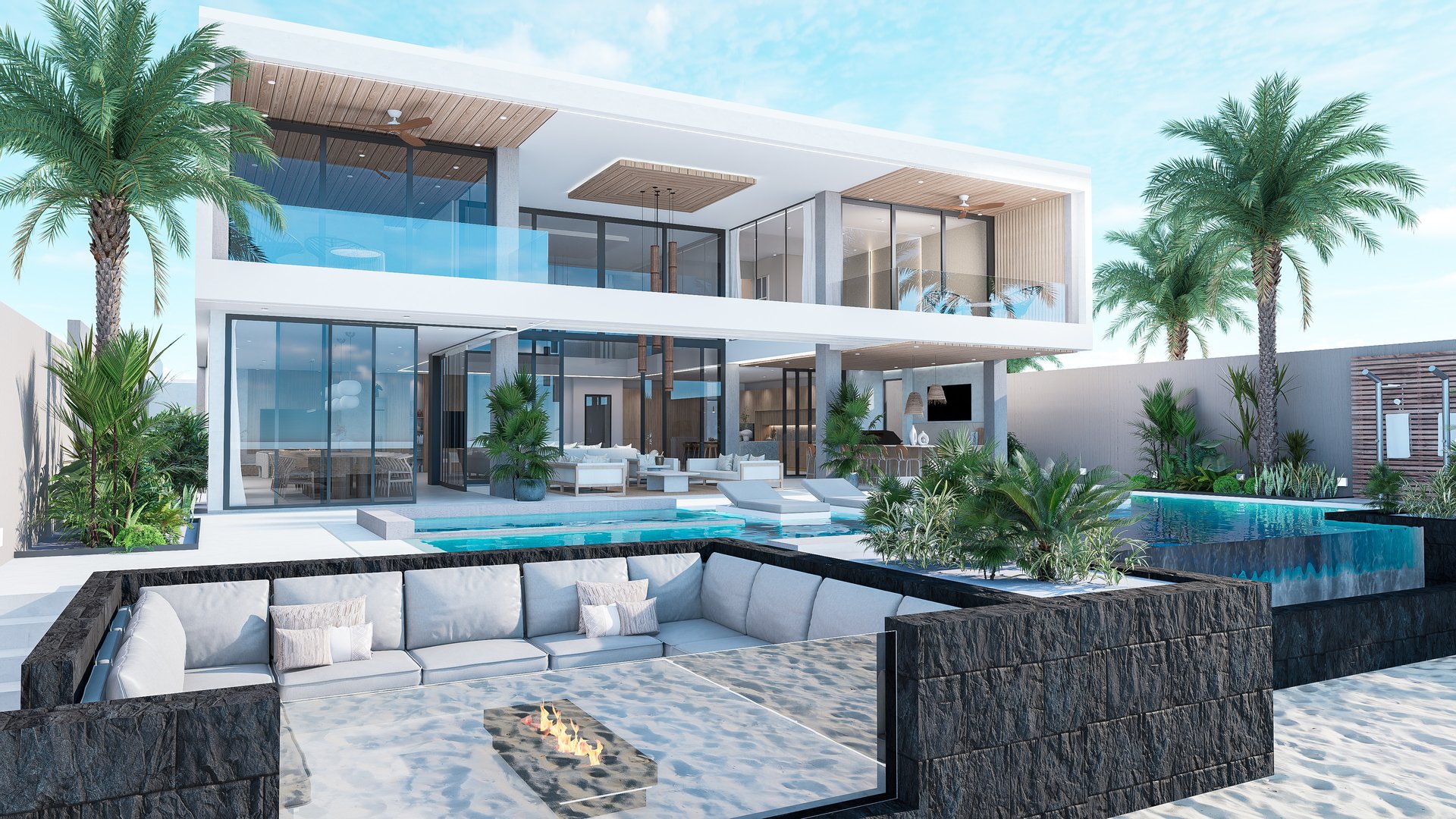 Casa Linda | Ultra-Luxury Beachfront Estate in Prime Tamarindo, Steps from Mono Loco Beach Club