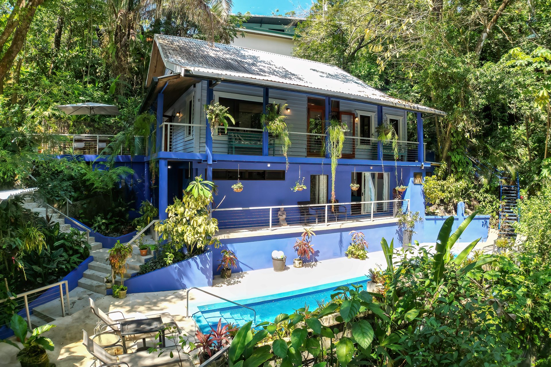 Casa Hermanas: Jungle Retreat with Pool, Guest Studio & Income Potential for Sale in Manuel Antonio