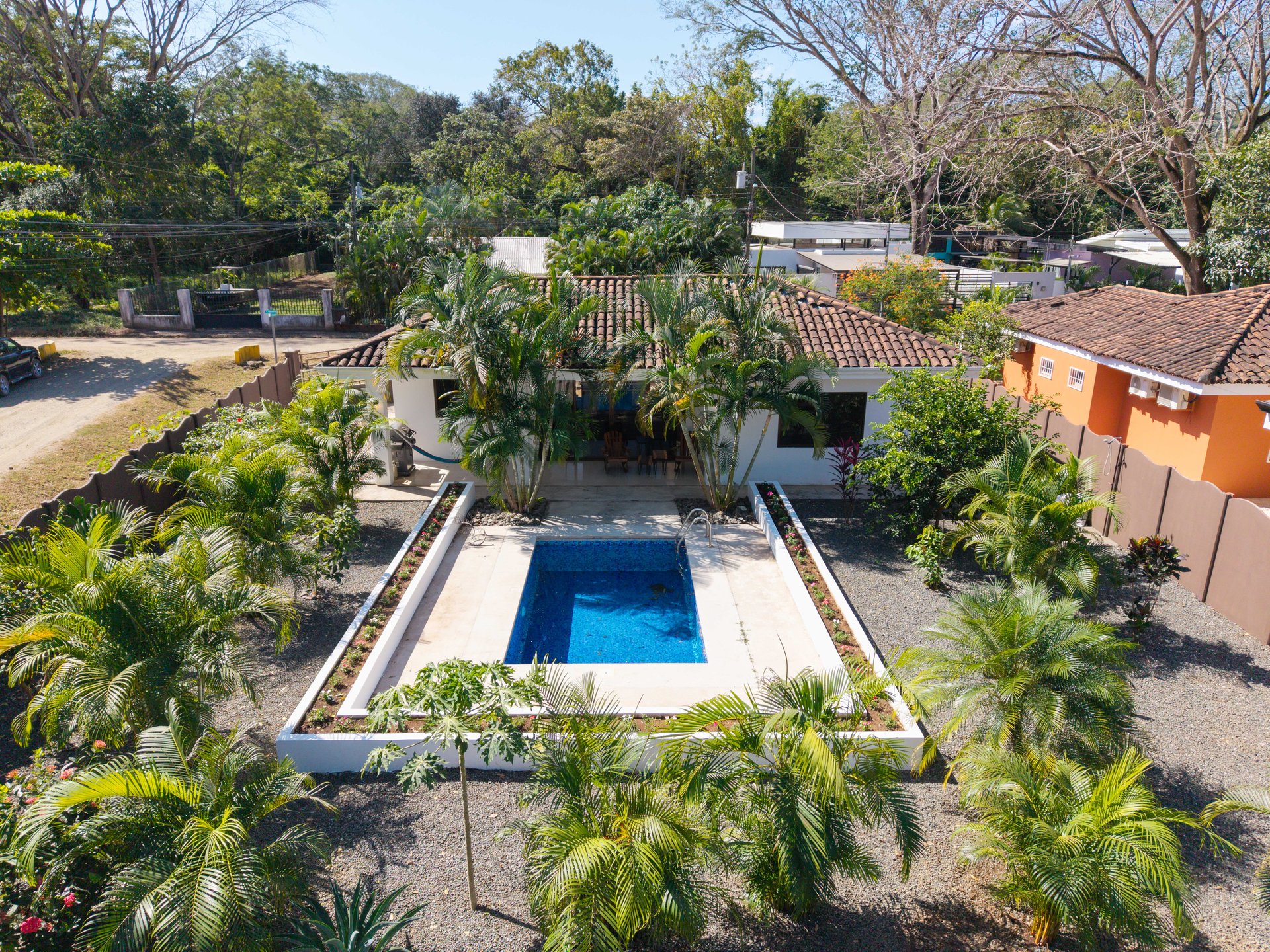 Casa Miel | Charming 2-Bedroom Home Steps from Playa Potrero's Beaches & Dining.