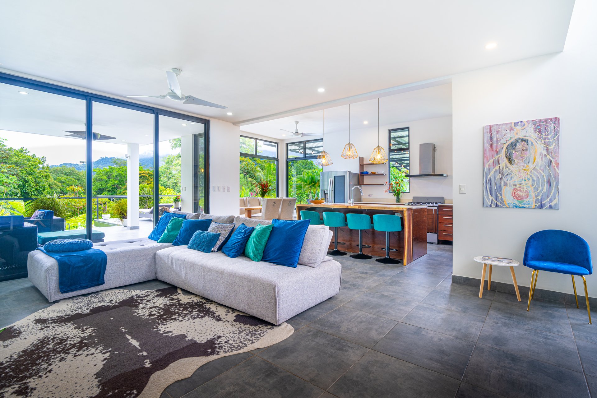 Modern 4-Bedroom Family Sanctuary with Infinity Pool, Edible Forest Garden - Exclusive Gated Ojochal Community 