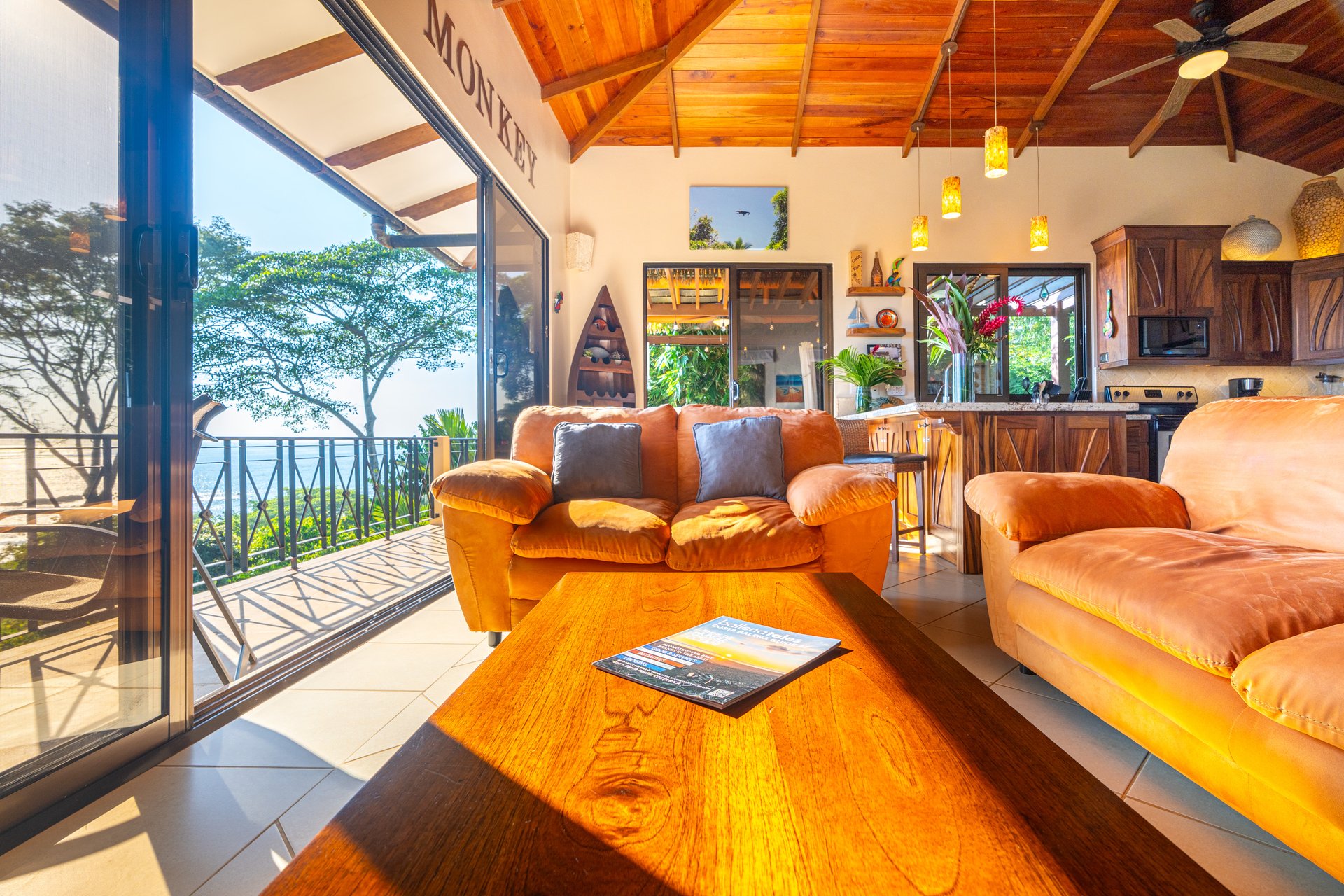 Canto Del Mar, Villa 3, Front Ridge Full Sunset Ocean and Jungle Views!