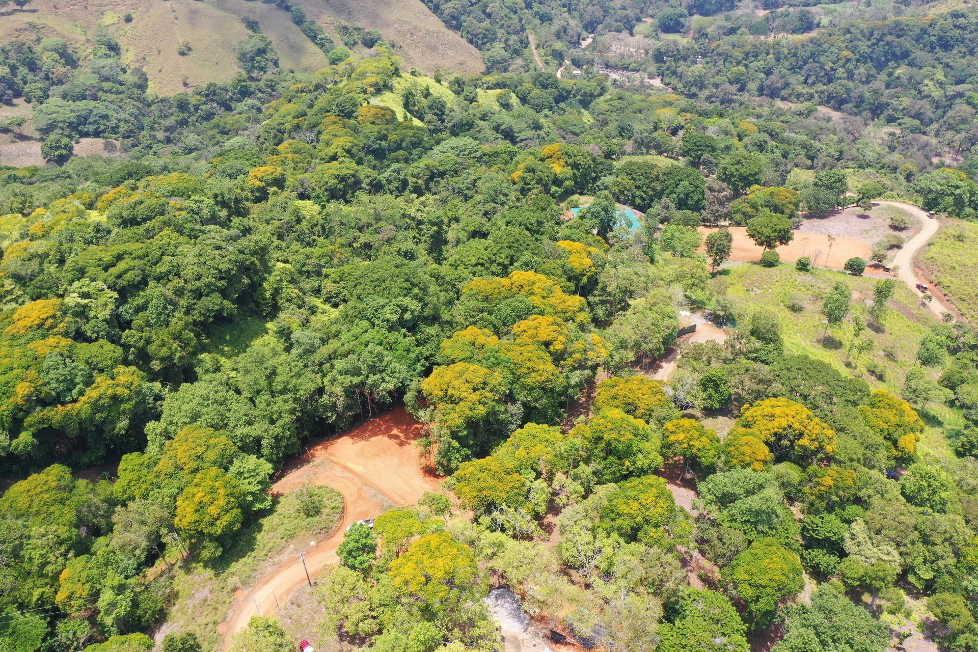 2.5 Acre Jungle and Valley View Home site in Dominical