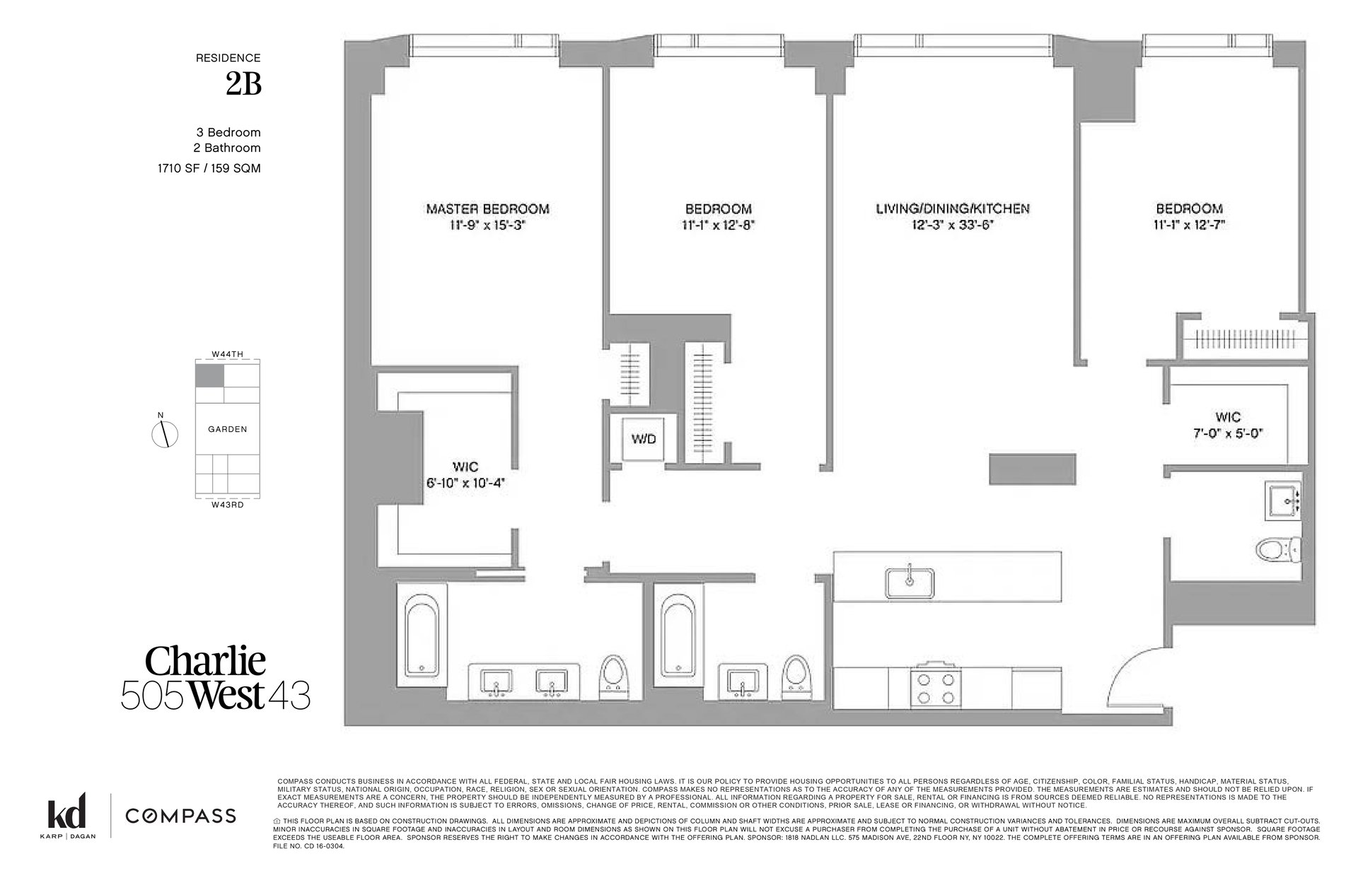 505-513 West 43rd Street 2B