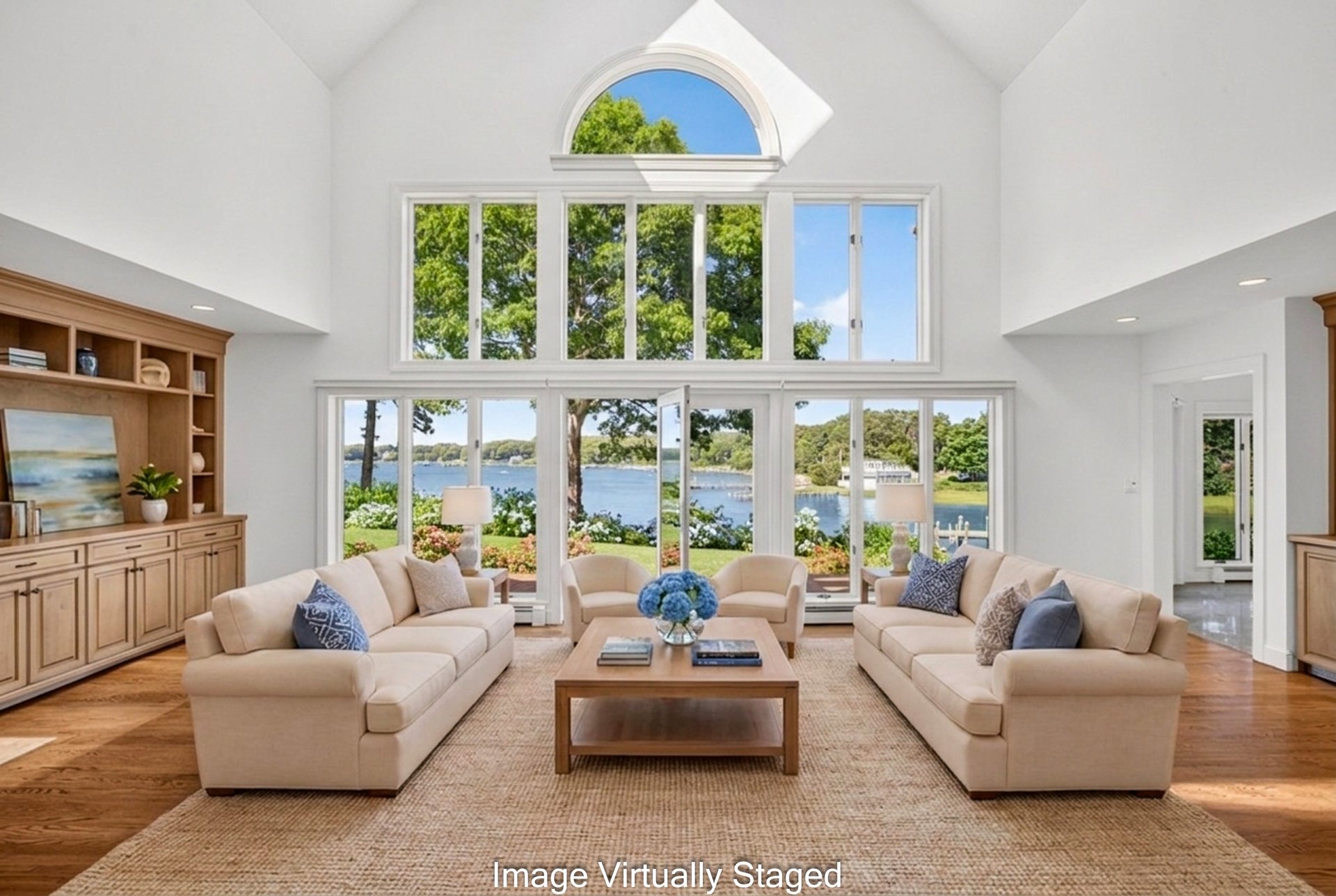 Breathtaking views over West Bay and Eel River