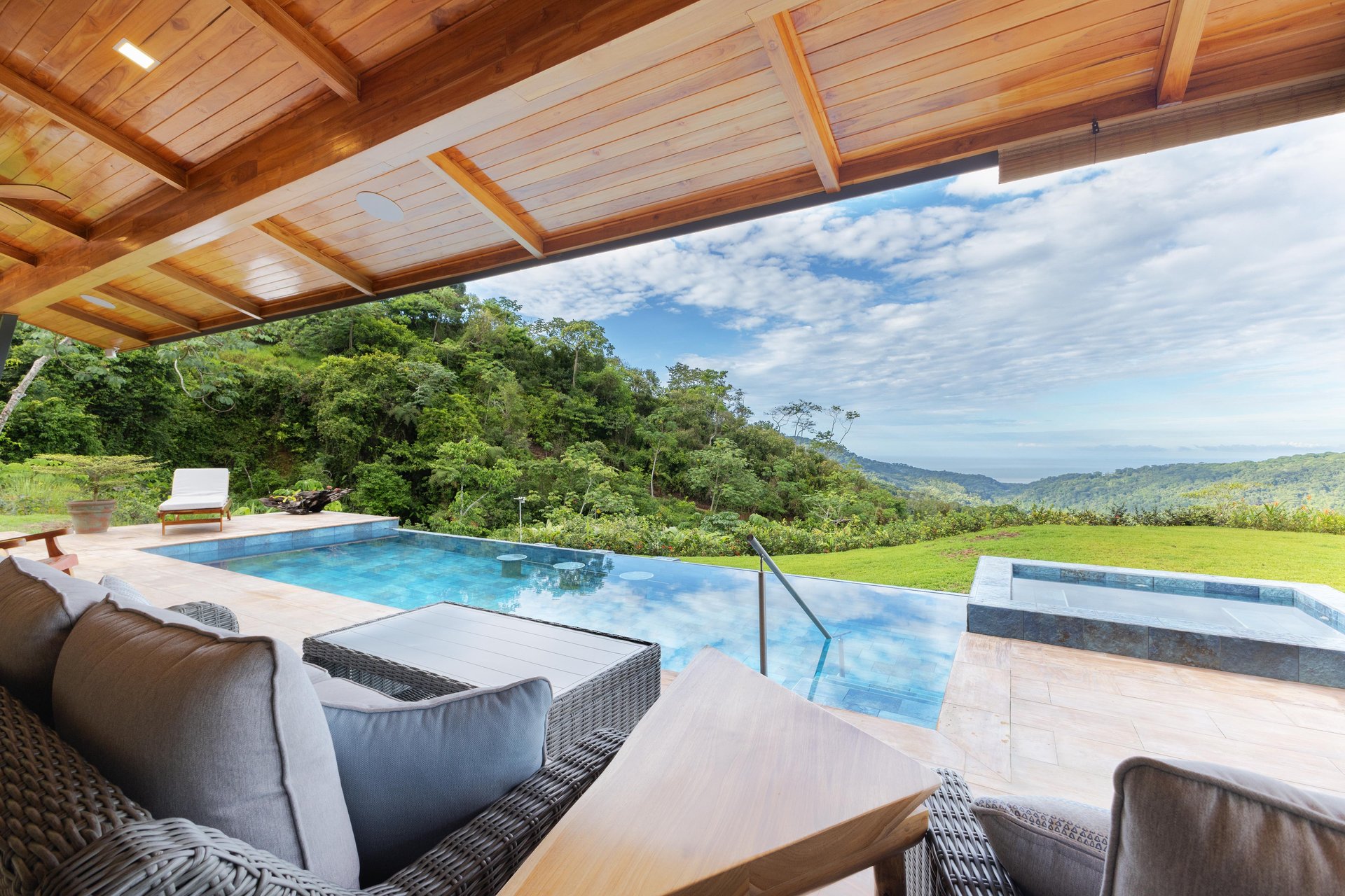 “NESTLED IN” LUXURY HOME AND GUEST HOUSE – A MOUNTAIN SANCTUARY – 3.4 ACRES